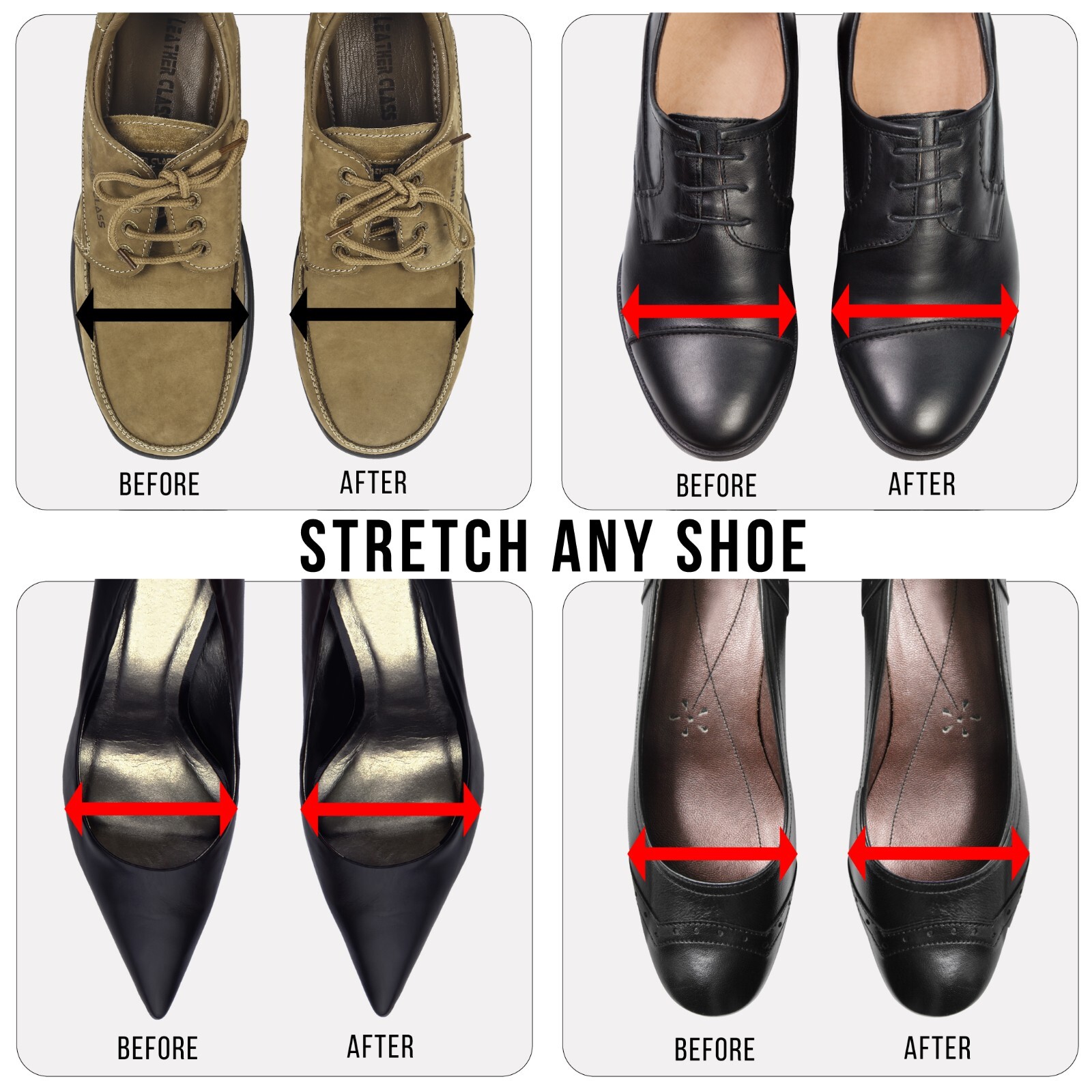 FOOTMATTERS Professional Boot & Shoe Stretch Spray – 4 oz