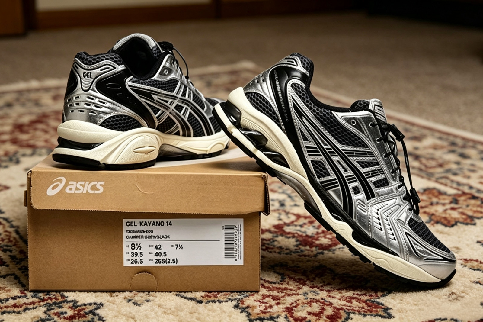 NEW Asics Solution Speed FF2 1201A019-108 Gray And Green Men’s Shoes
