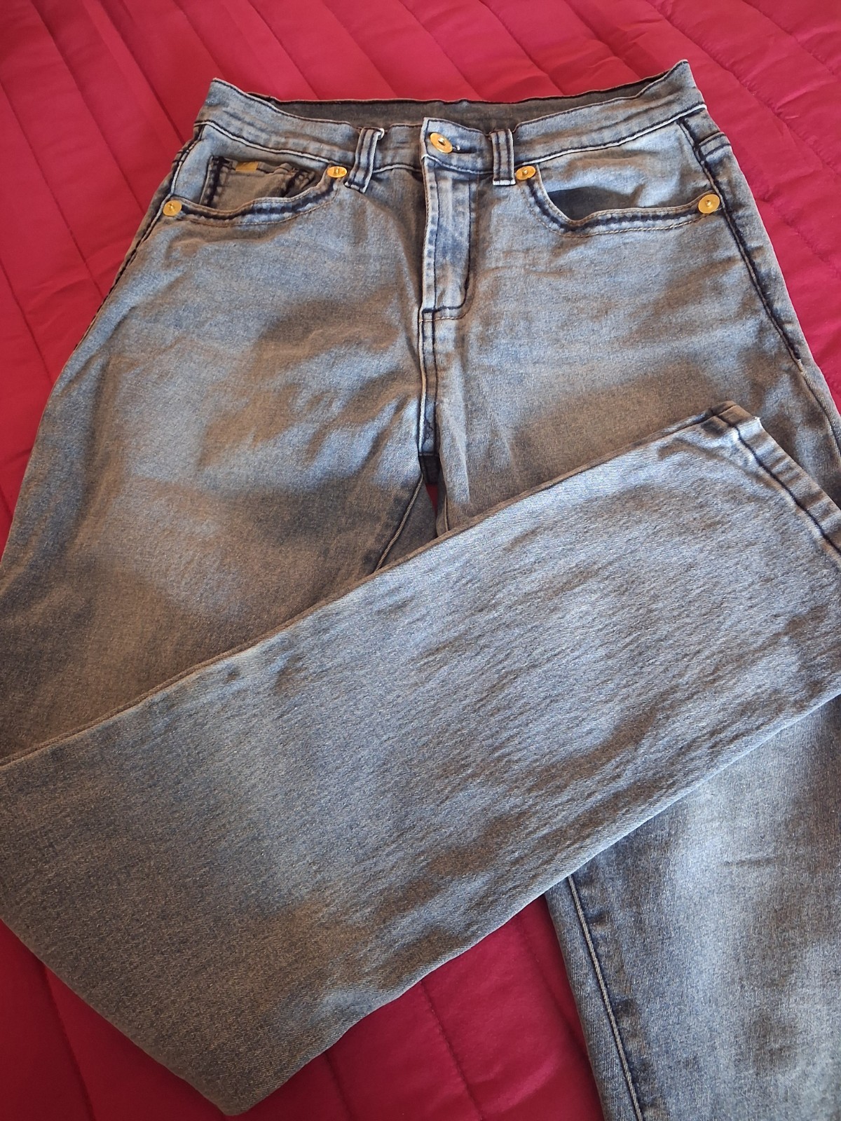 Diane Gilman American Stonewashed Jeans. Size 10