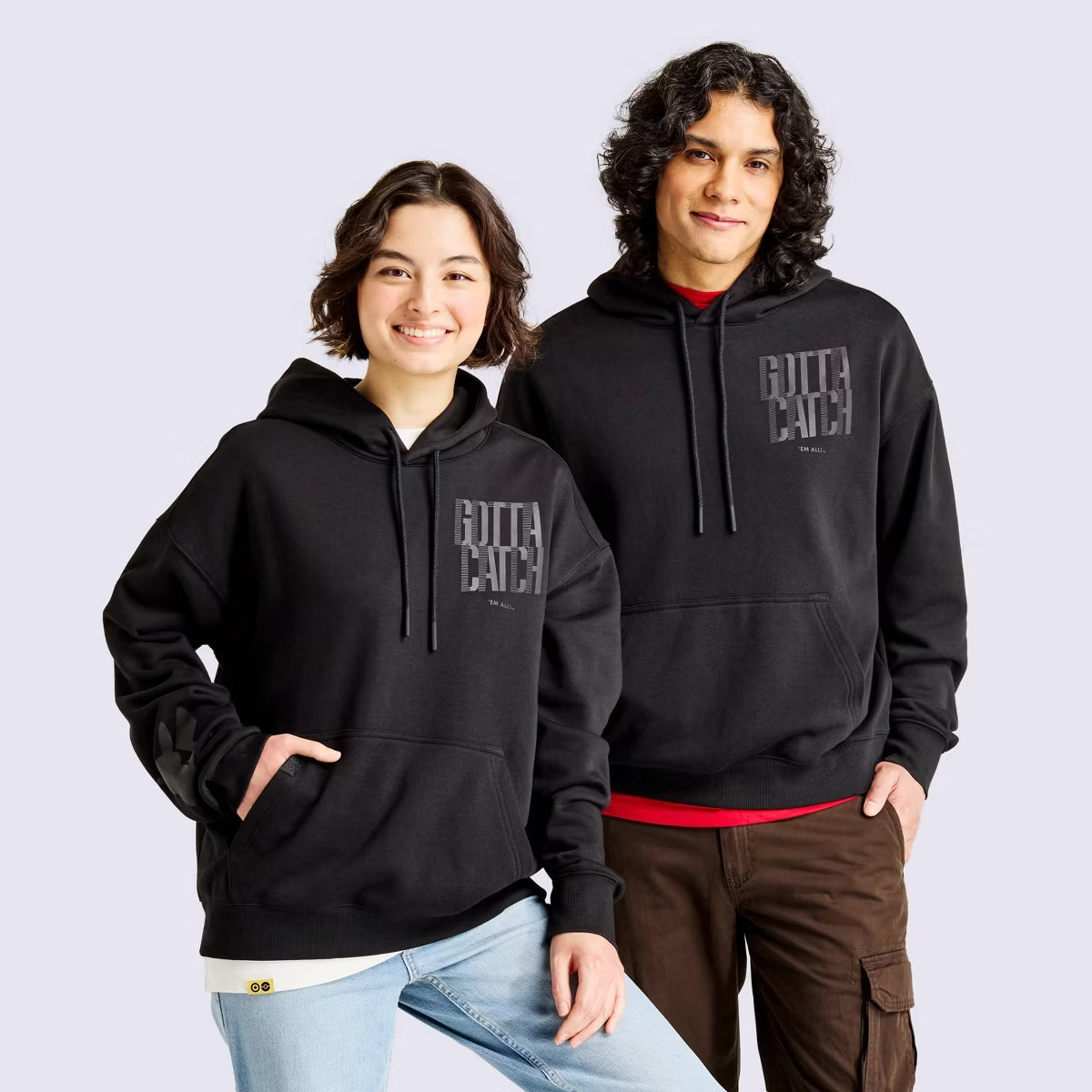 Adult Hooded Sweatshirt Pokémon x Target Size XS/L/2XL – BLACK/CREAM AVAILABLE