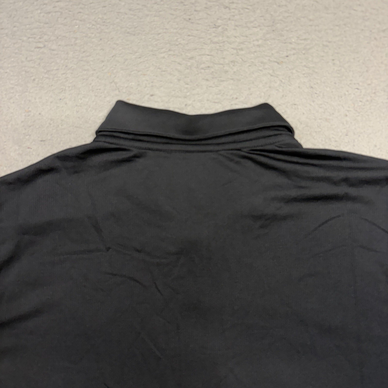 Nike Franchise Polo Shirt Mens XL Black Dri-Fit Short Sleeve Athletic Fit CI4470