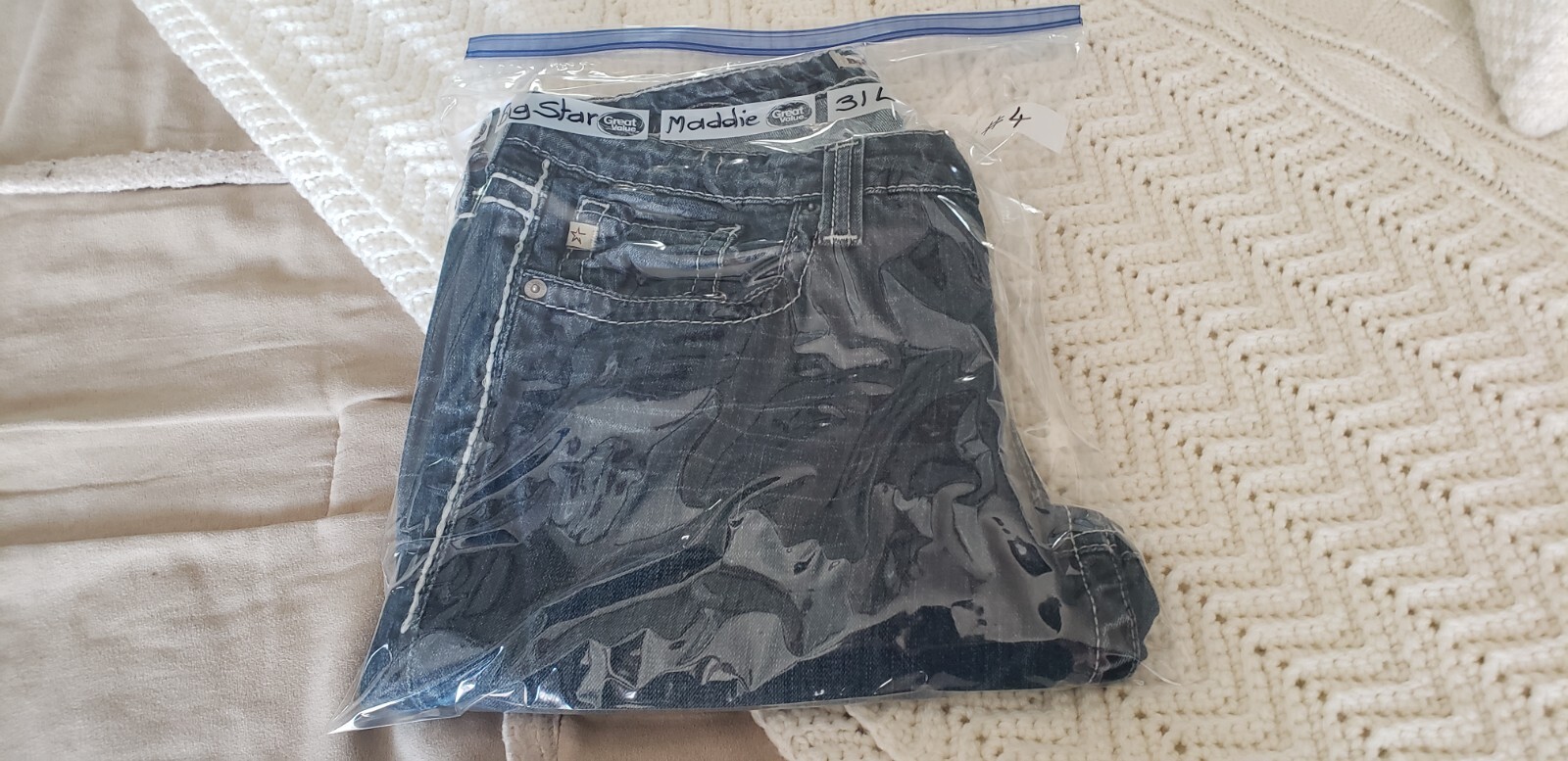 Big Star Maddie Boot Mid Rise fit size 31L 99% cotton 1% spandex jeans