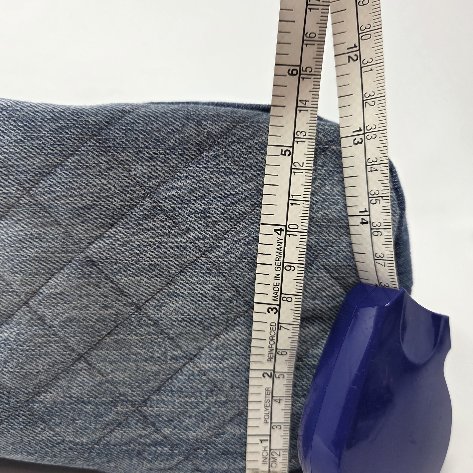 Handcrafted Upcycled Denim Bird Wildlife Tote HandBag Purse Adjustable Crossbody