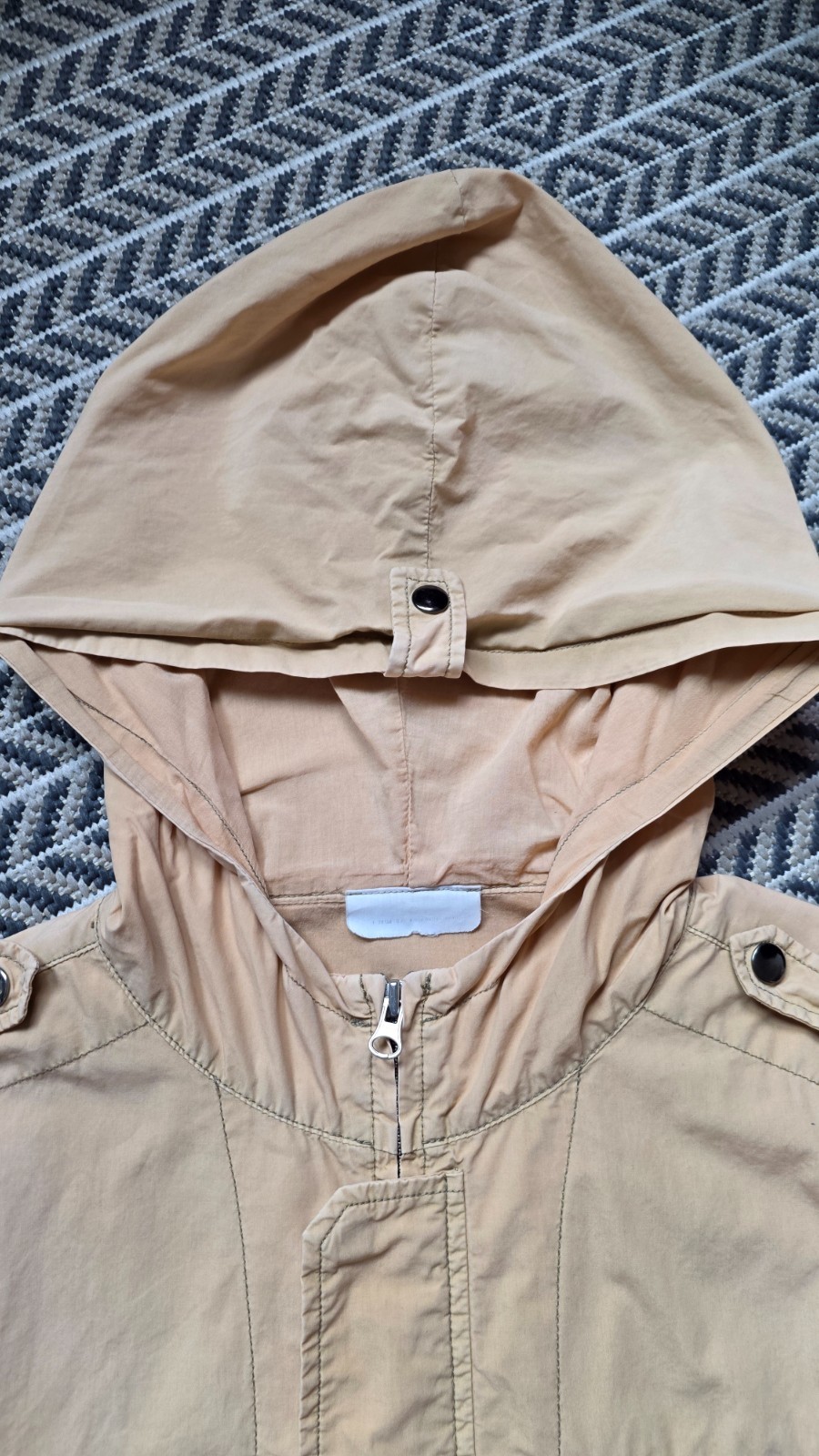 EVER Brand Hooded Cotton Jacket Size S – Rare Model
