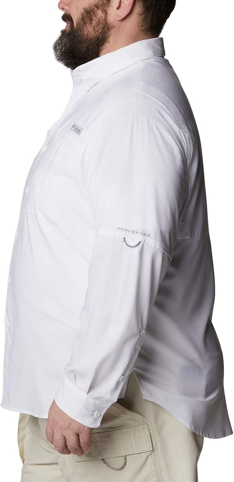 Columbia Men’s Tamiami II Long Sleeve Shirt,White,Small – White – Small