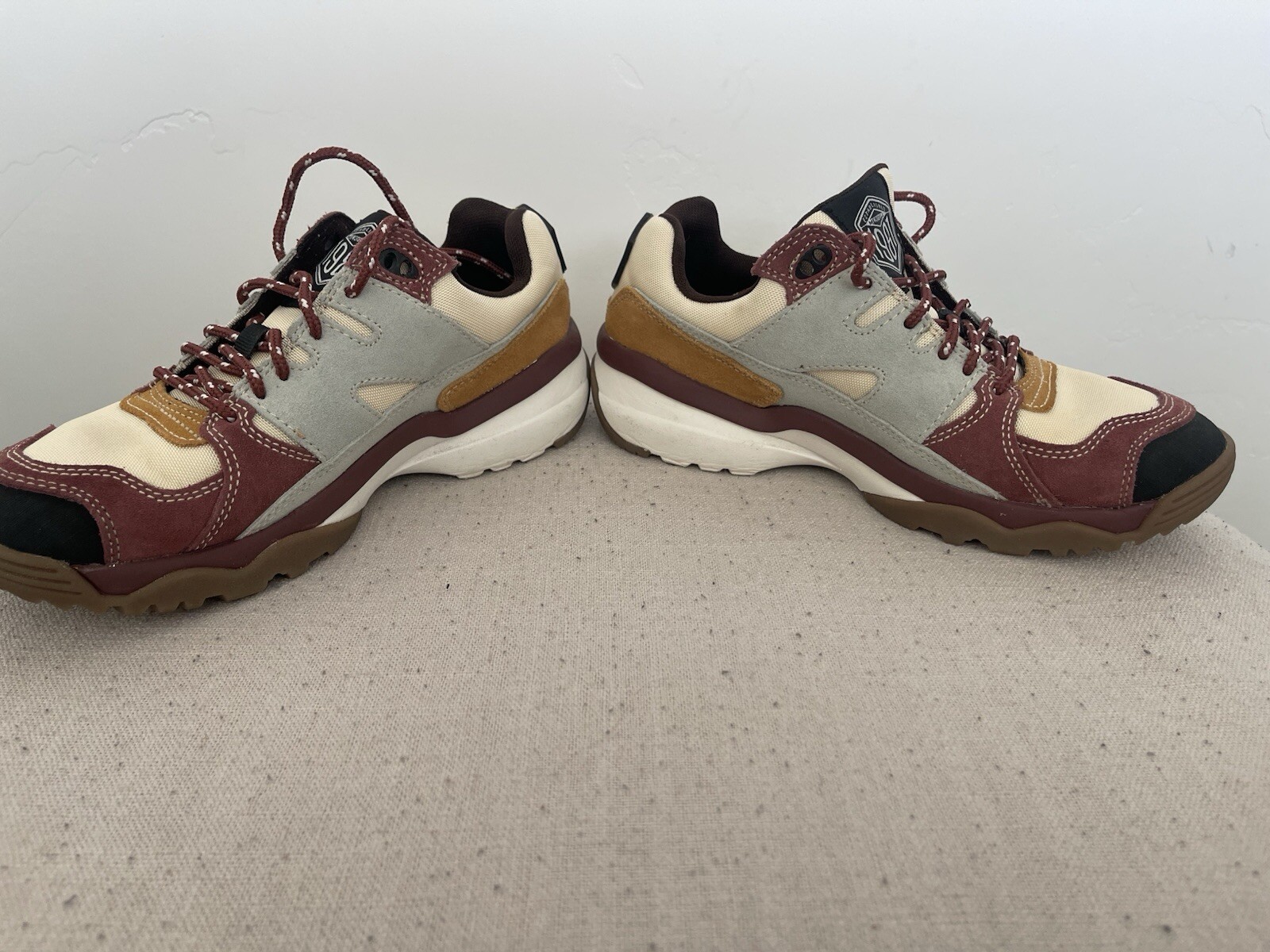 Women’s Merrell 1981 Multi-colored (Burgundy/Grey/Mustard) Walking Shoe Size 6
