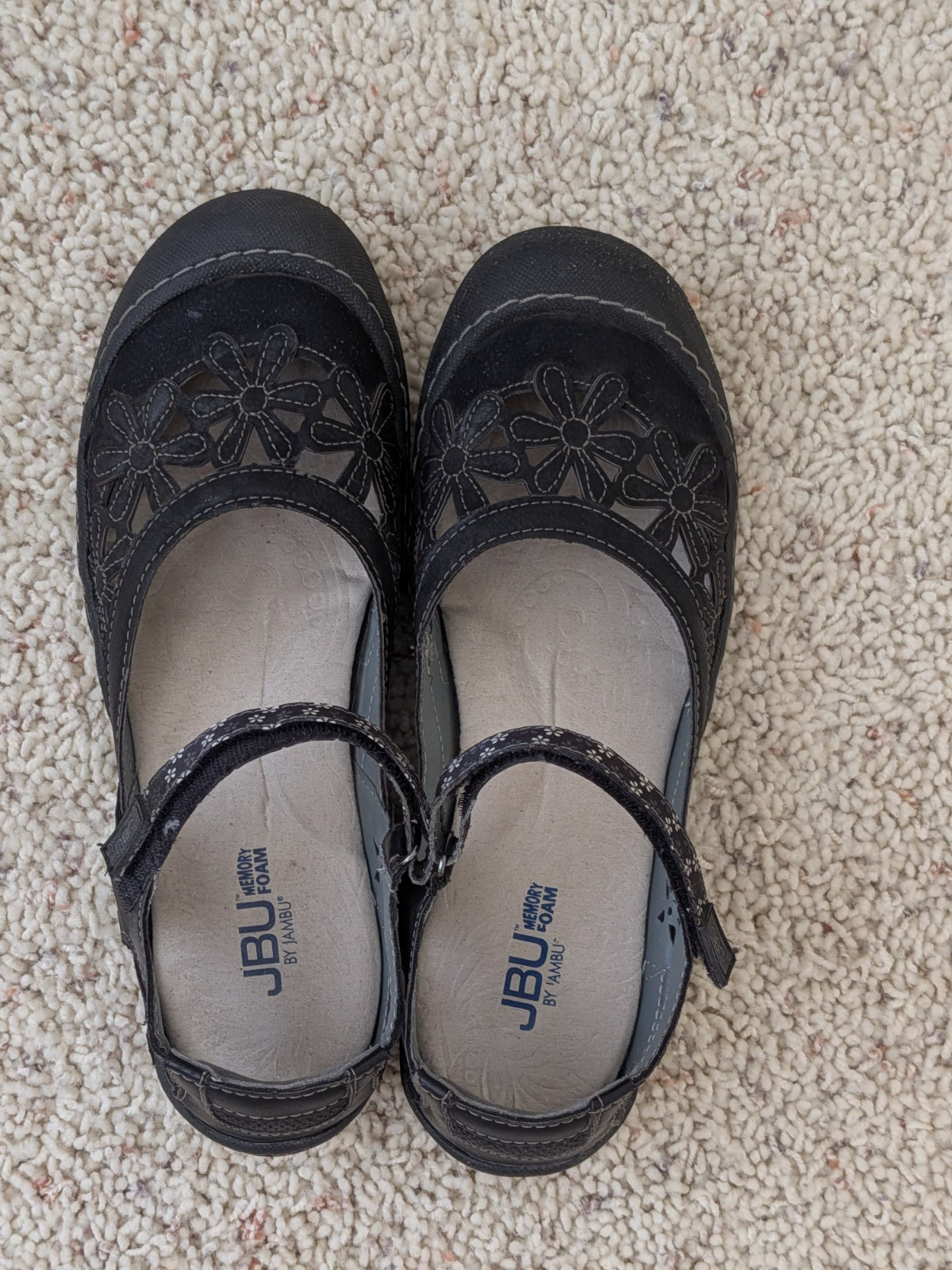 JBU Shoes Wildflower Women’s size 10 M Black