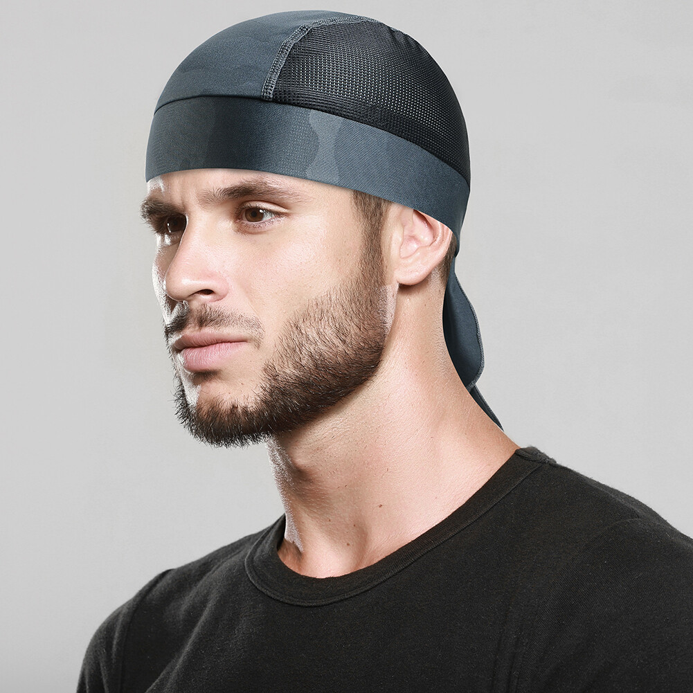 3 Pack Summer Skull Cooling Beanie Cap Du Rag Head Wrap Motorcycle Biker Bandana