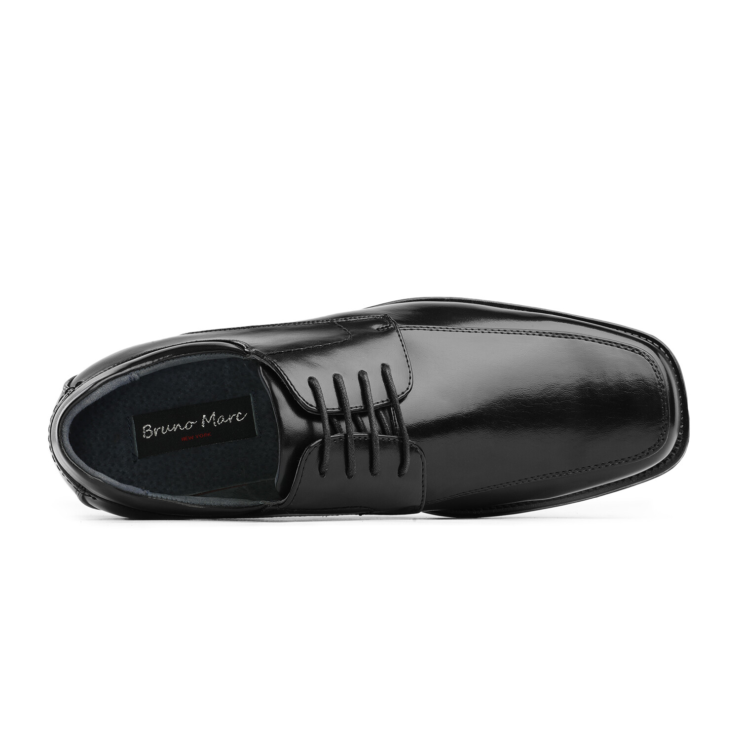 Bruno Marc Men’s Square Toe Classic Business Dress Shoes US Size 6.5-15