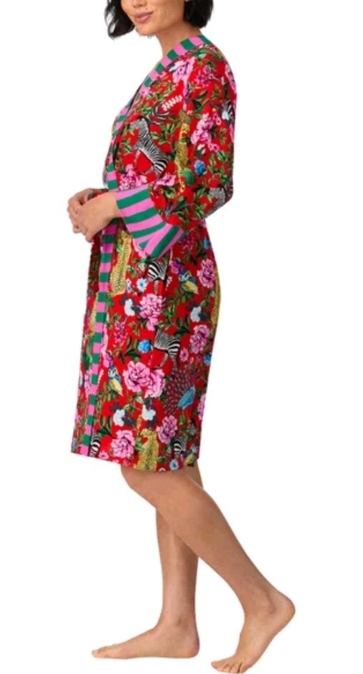 ROOM SERVICE LADIES’ WOVEN ROBE WITH POCKETS