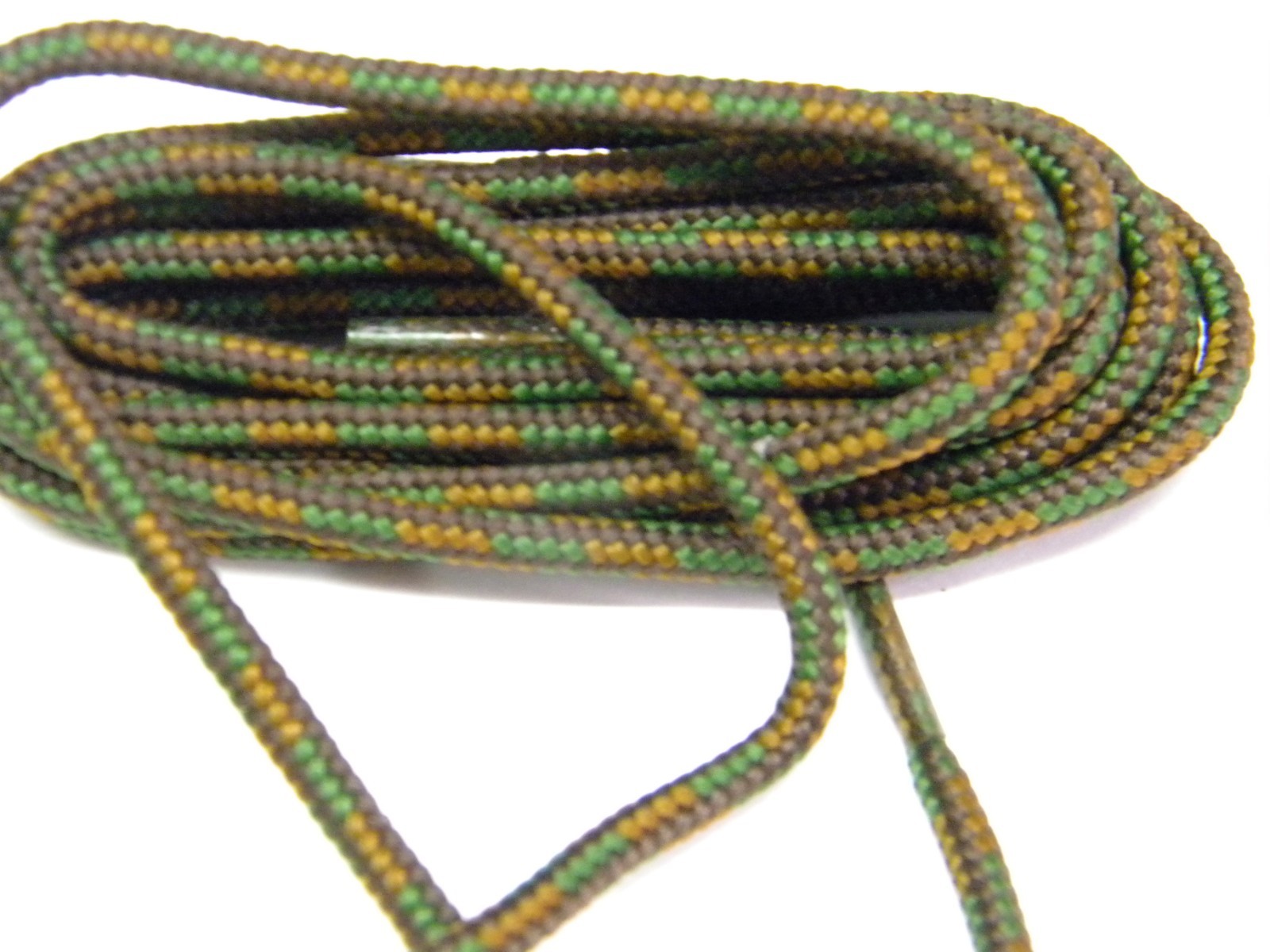 2 Pair Round 4mm thick Heavy Duty boot shoelaces shoestrings *NEW*