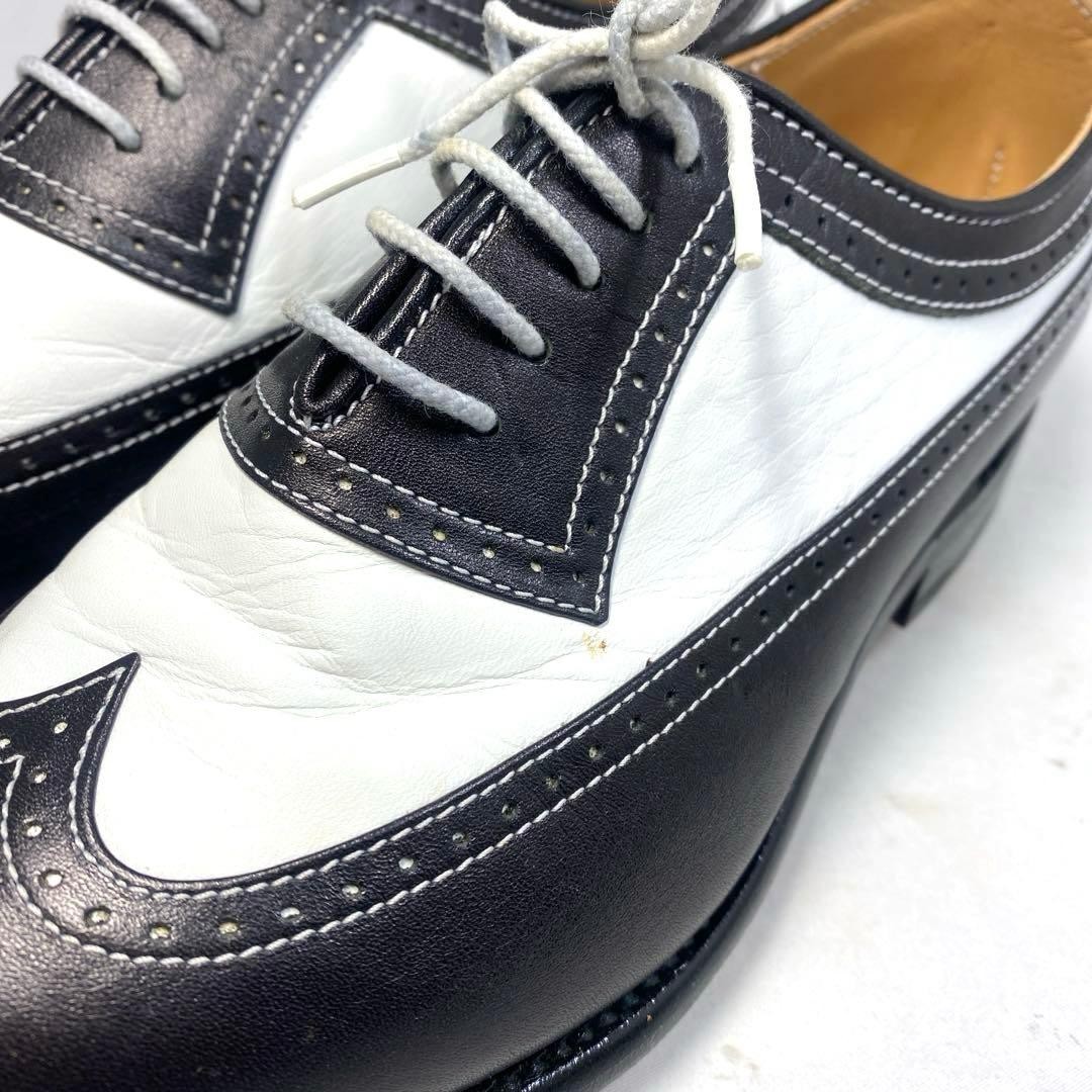 Women 7.0US BALENCIAGA Size Notation 24Cm Golf Shoes Wing Tip Limited Edition VH