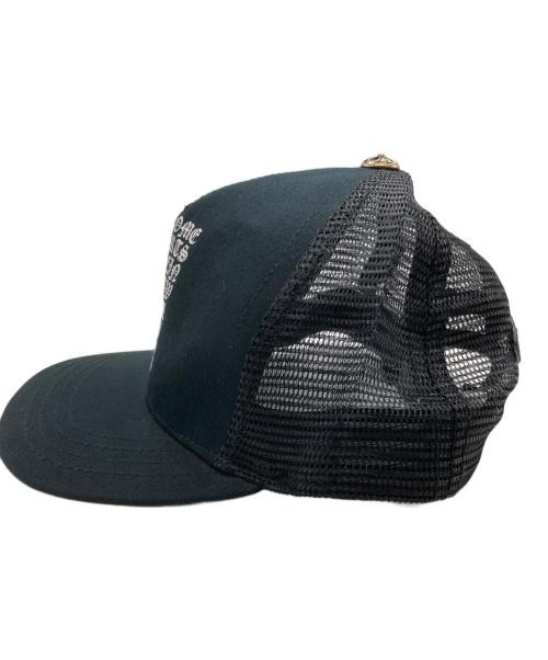 CHROME HEARTS TRUCKER CAP EYE CHART BLACK black 024-010088