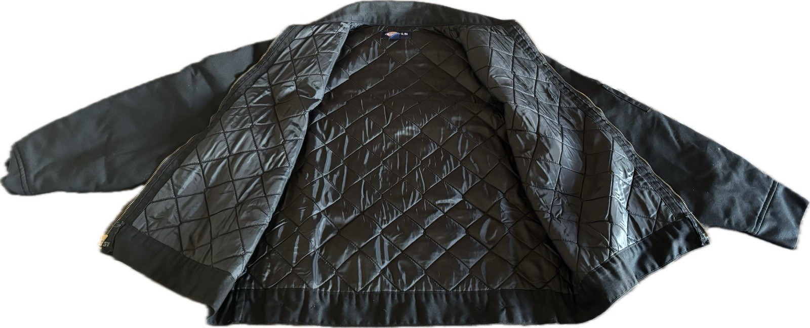 Dickies Insulated Eisenhower Front Zip Jacket – Black, Size X L