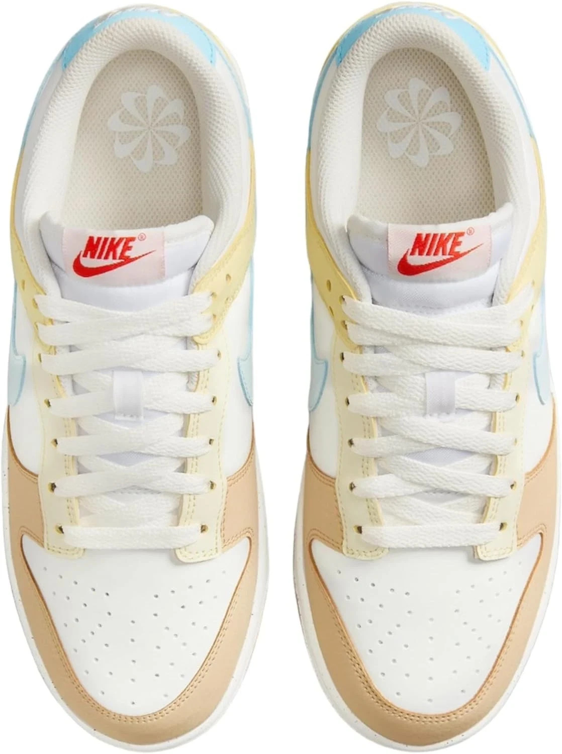 Nike Dunk Low NN Summit White Glacier Blue Sneakers FZ4347-100 Womens Size