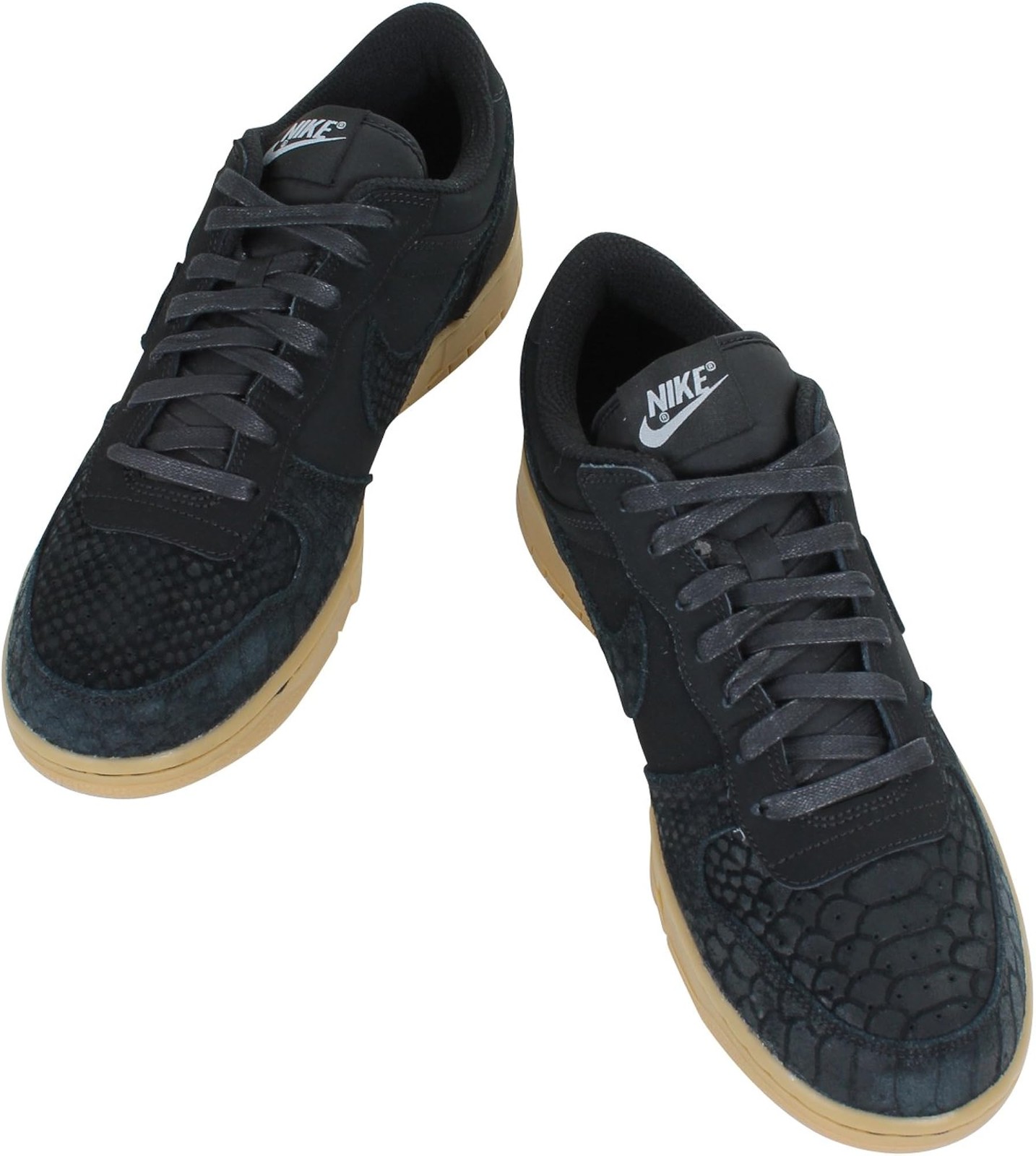 Nike 854166-002 Men Big Low LUX Black Gum Light Brown – 12.5