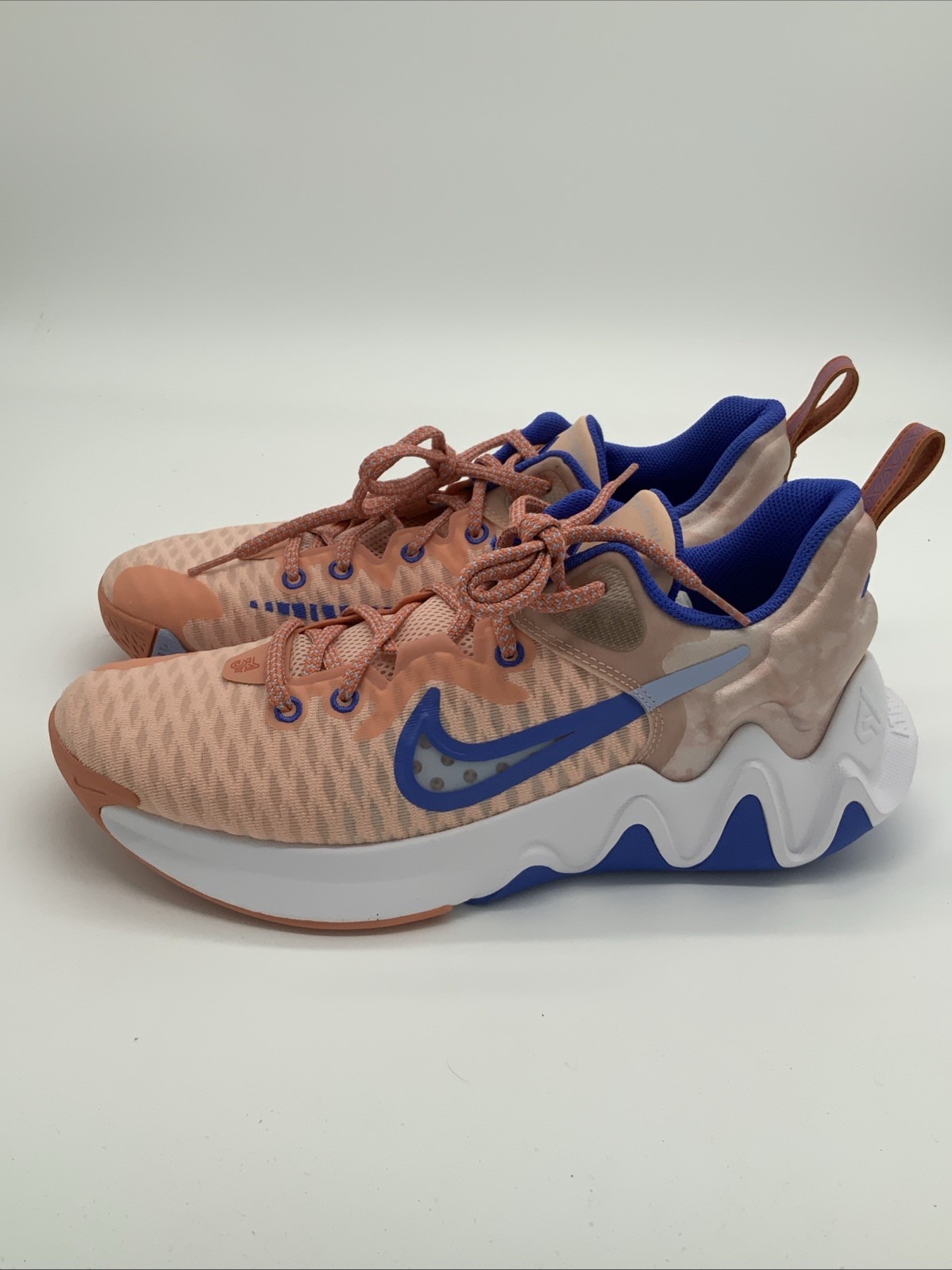 Nike Giannis Immortality Arctic Orange/ Med Blue 2022 Men Size 9 CZ4099-800