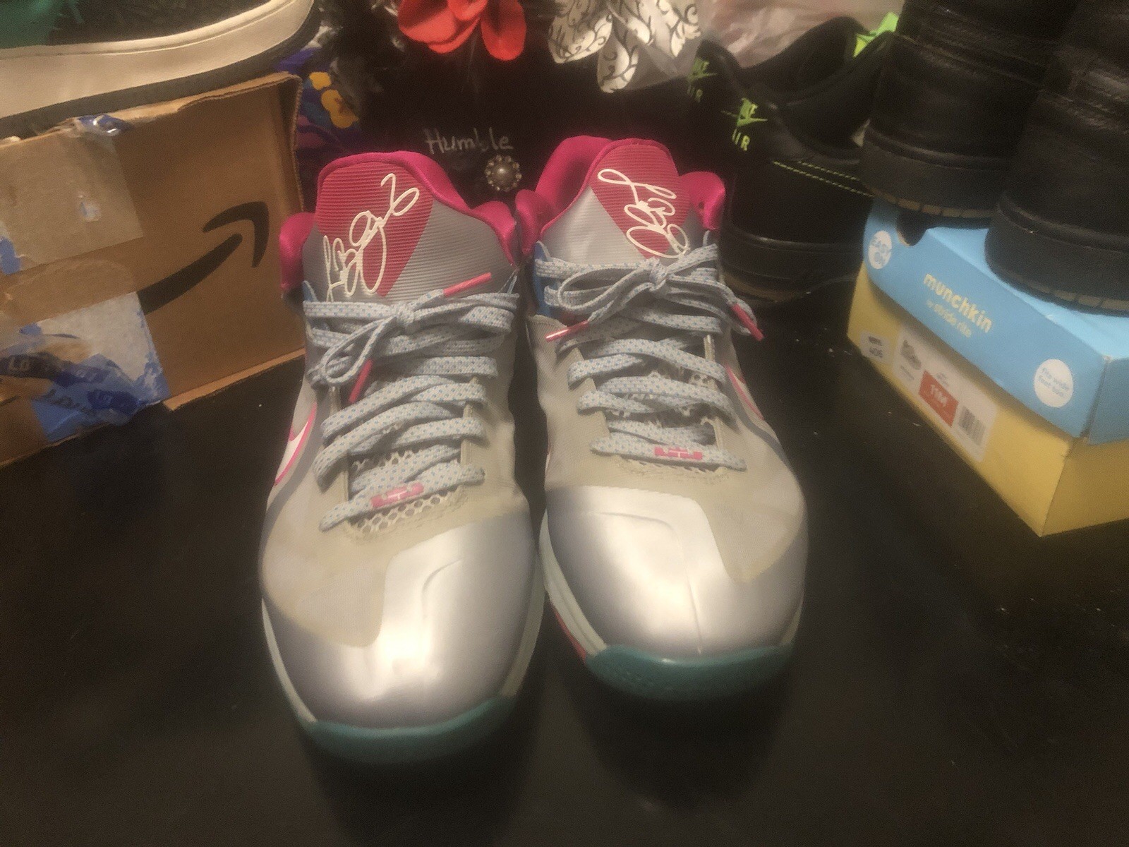 2012 Lebron 9 Low Fire Berry Men’s Size 13