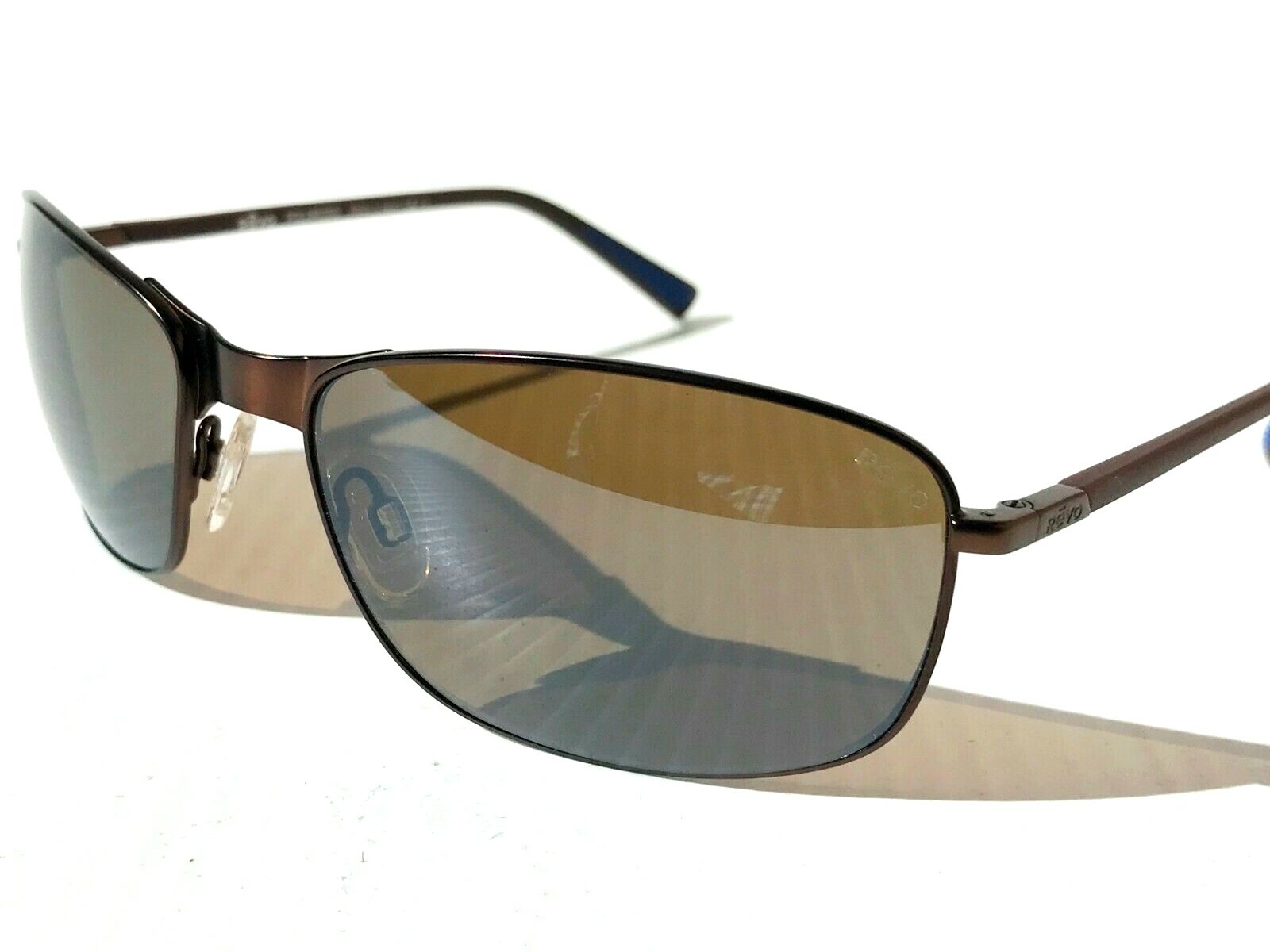 NEW REVO DECOY Copper Frame w POLARIZED Brown Tierra Golf Sunglass 1084 02 BR