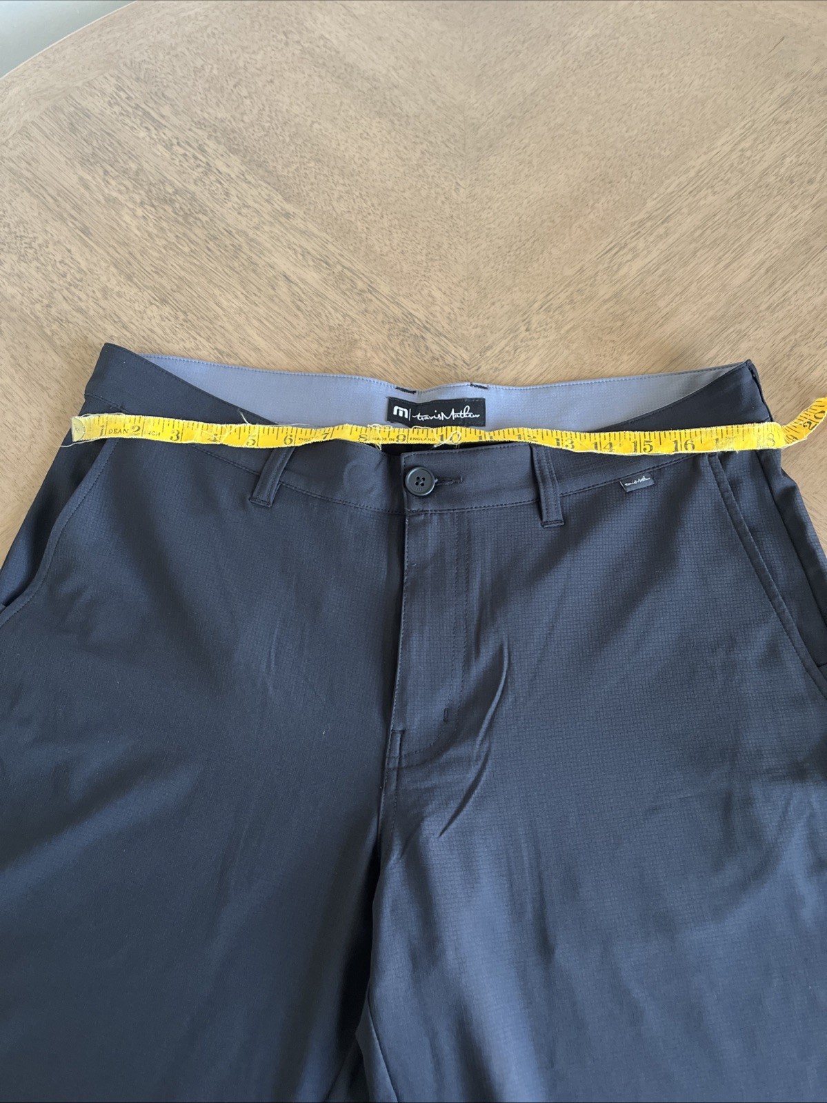 Travis Mathew Pants Mens 34×32 Black Right On Time Performance Stretch Pants
