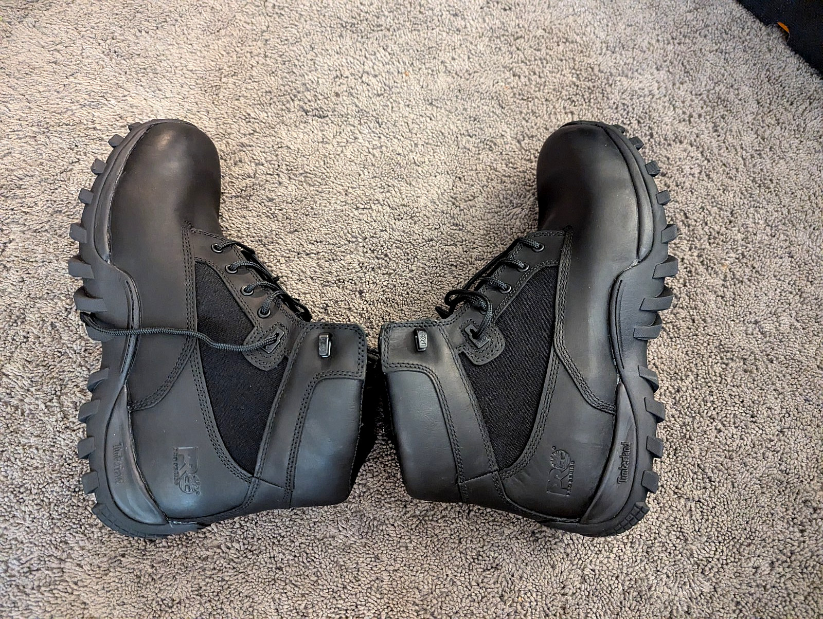 Timberland PRO Valor McClellan 6″ Side Zip Work Boots – Black – NIB – Men’s 13W