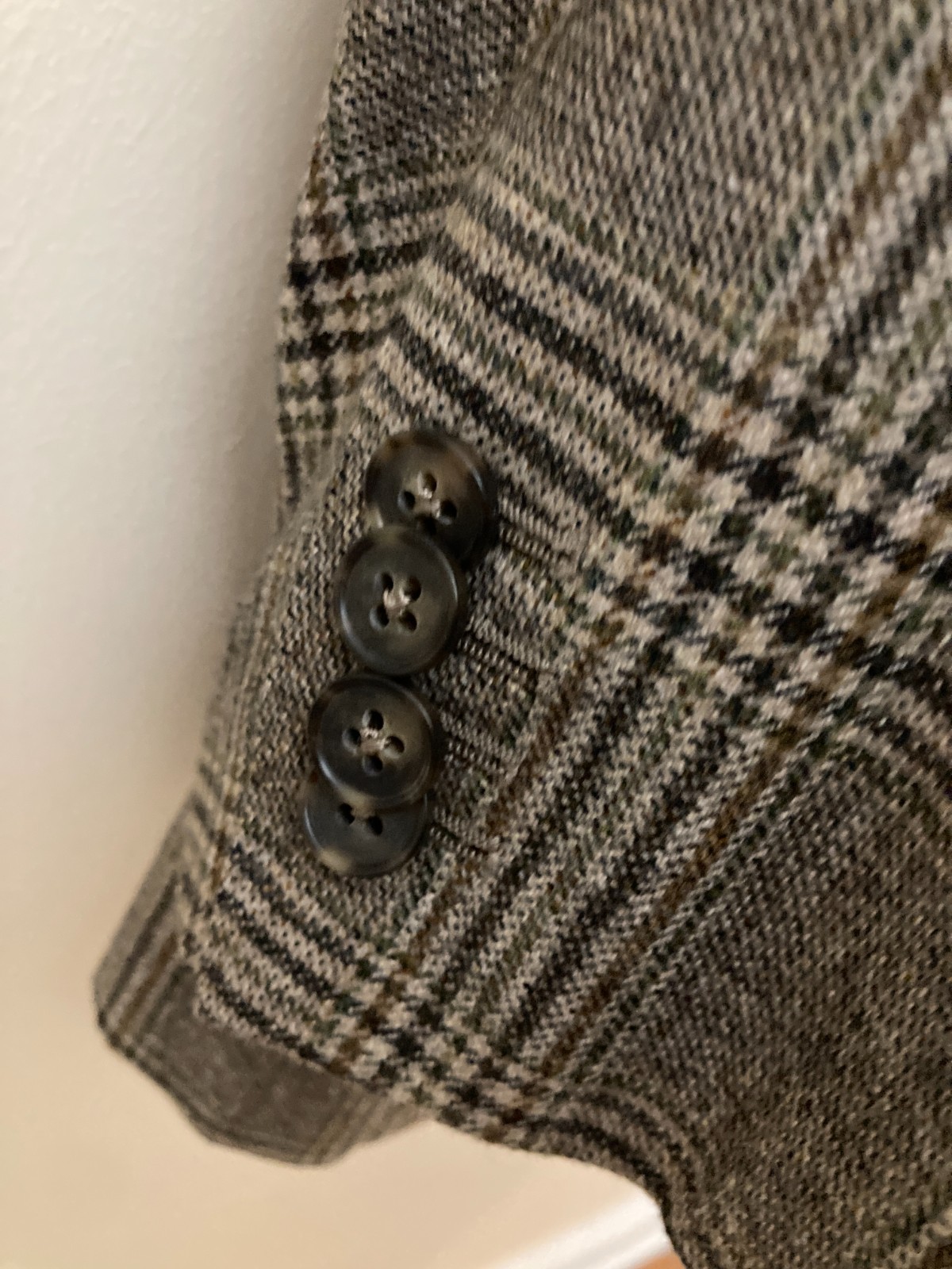 VGUC Ermenegildo Zegna Sport Coat Neutrals Wool/Cashmere IT54/52