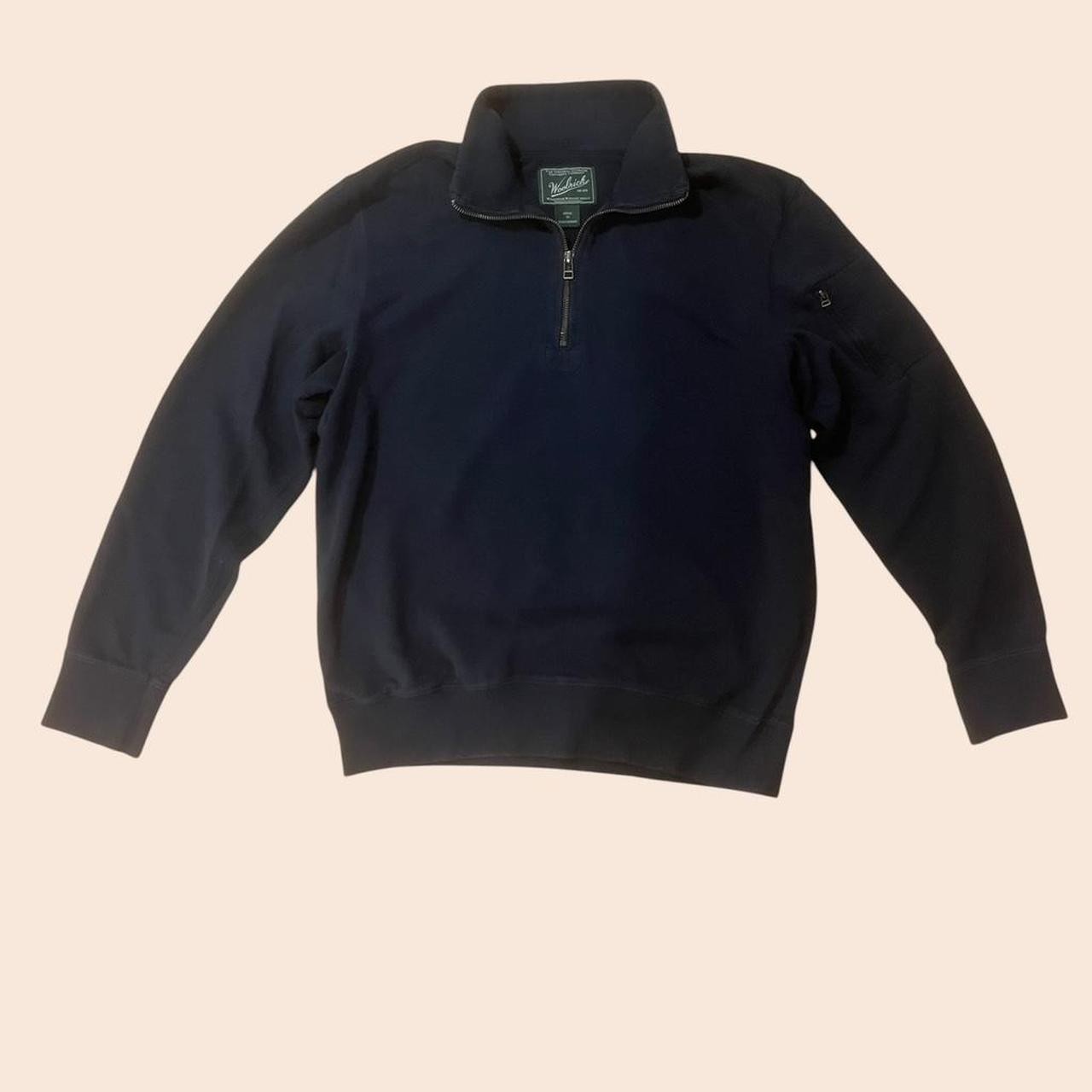 Woolrich Vintage Quarter Zip Jacket Size Medium #Woolrich #Vintage #Quaterzip