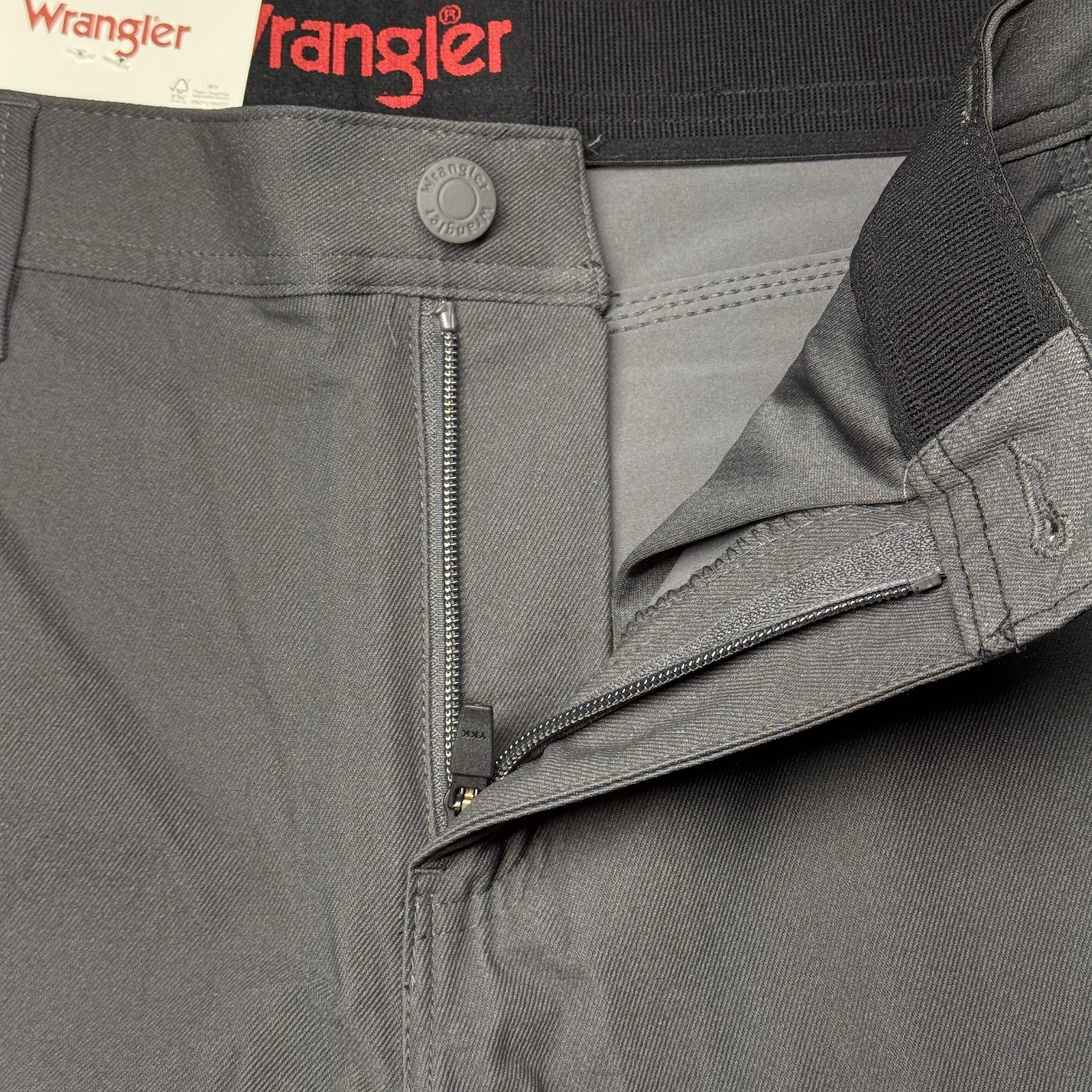 Wrangler Cargo Pants 32×32 Gray Performance Stretch UPF15 Flex Waistband