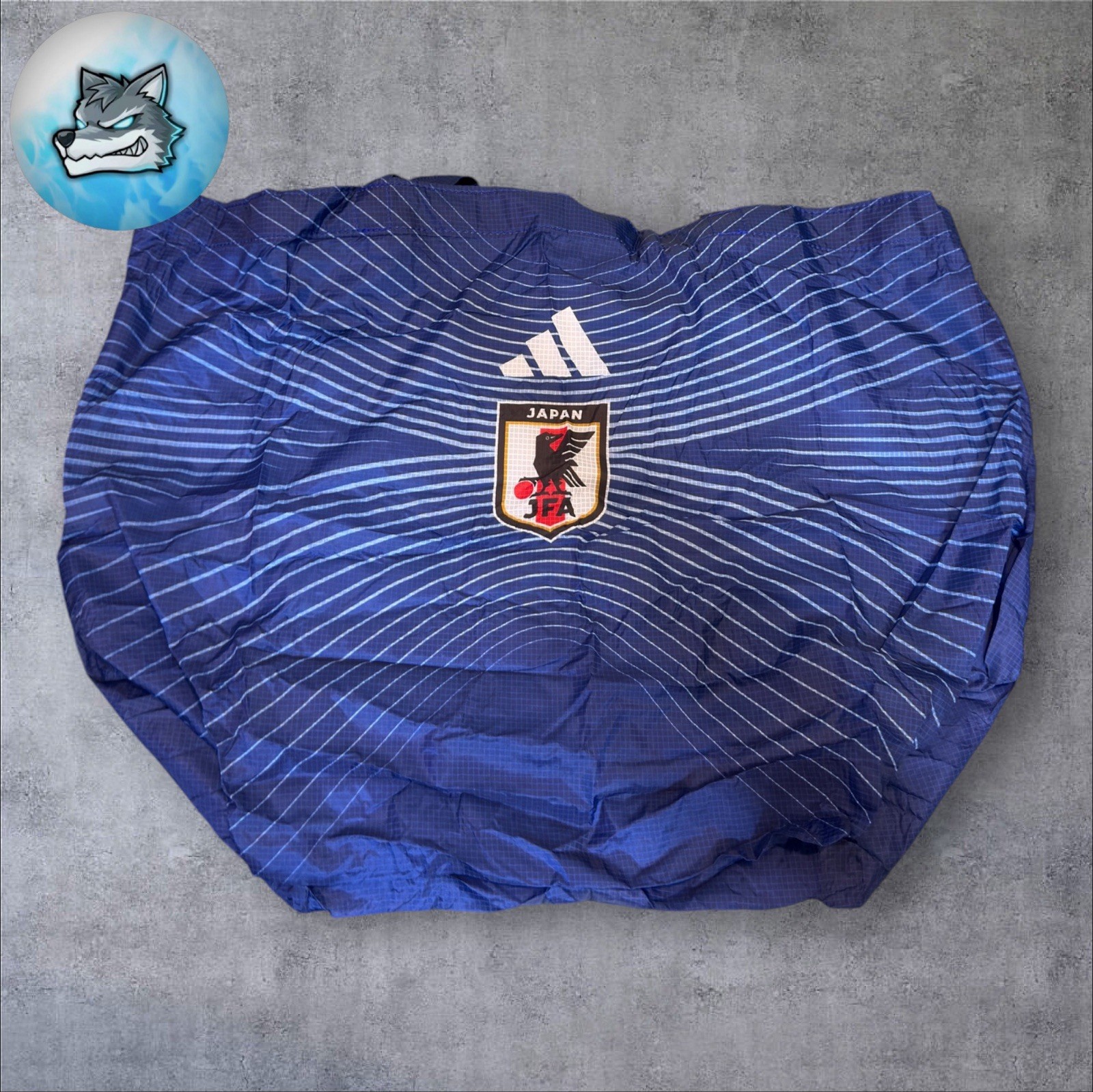 NWT Adidas Japan National Football Soccer Team 2026 Packable Bag Keychain KC0757