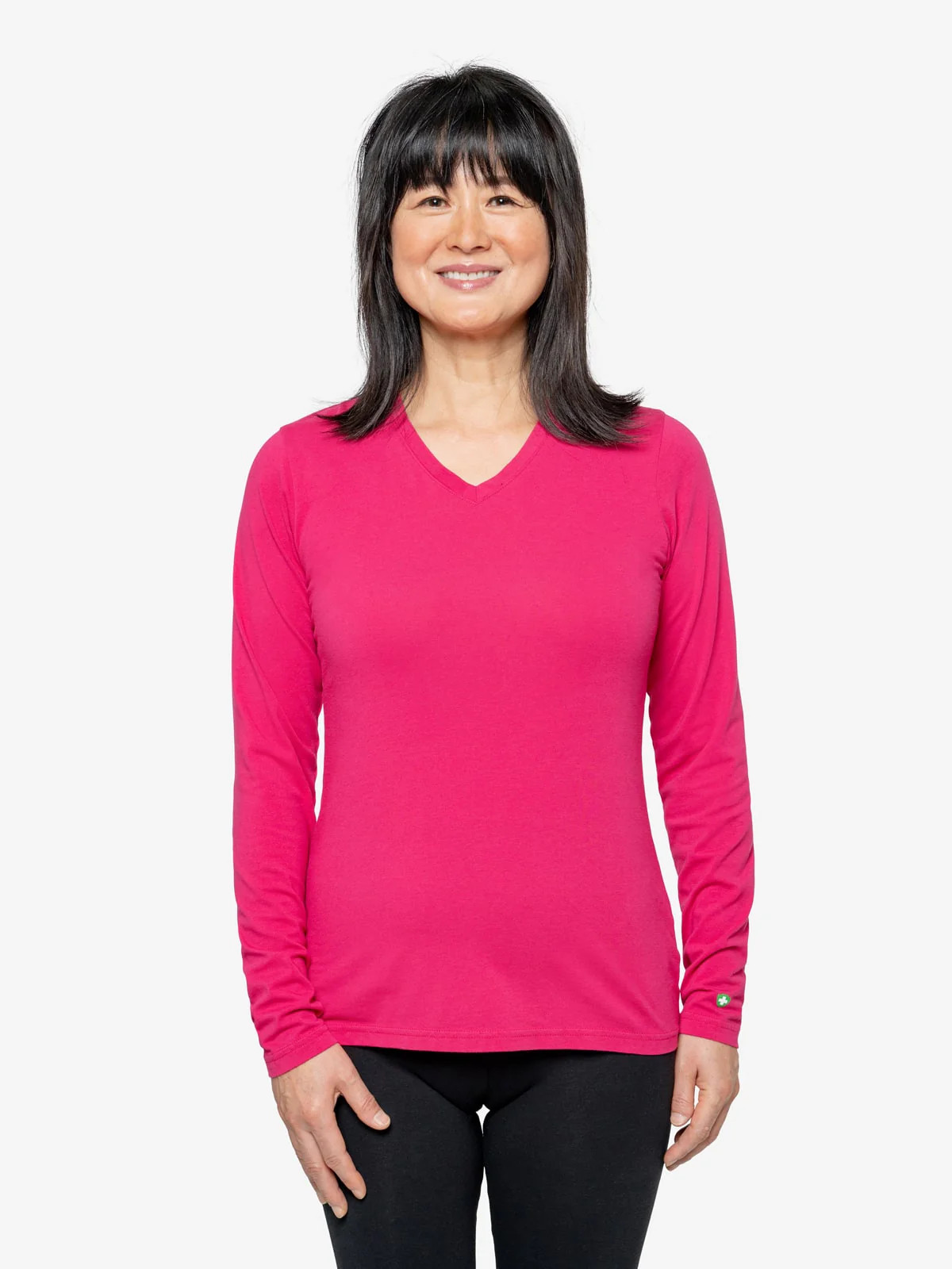 Insect Shield Women’s UPF Dri-Balance Long Sleeve V-Neck T-Shirt