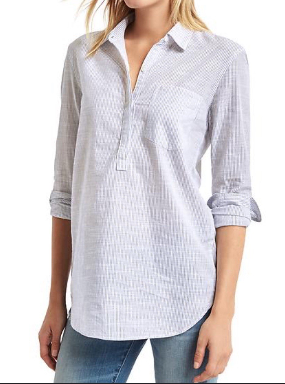 NWOT Gap Boyfriend Fit Scandi Minimal Quiet Luxury Old Money Resortcore Size L