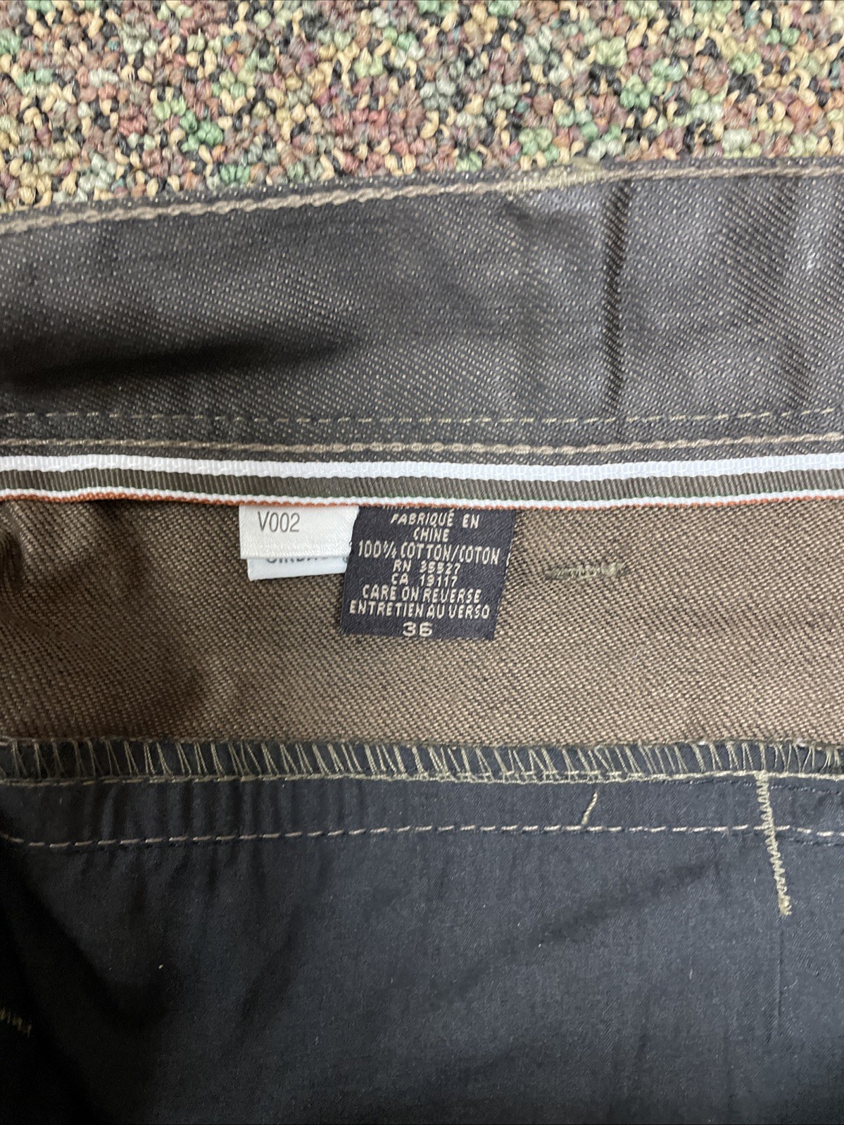 Mens Girbaud Jeans Special Brown BrandX Size 36×31