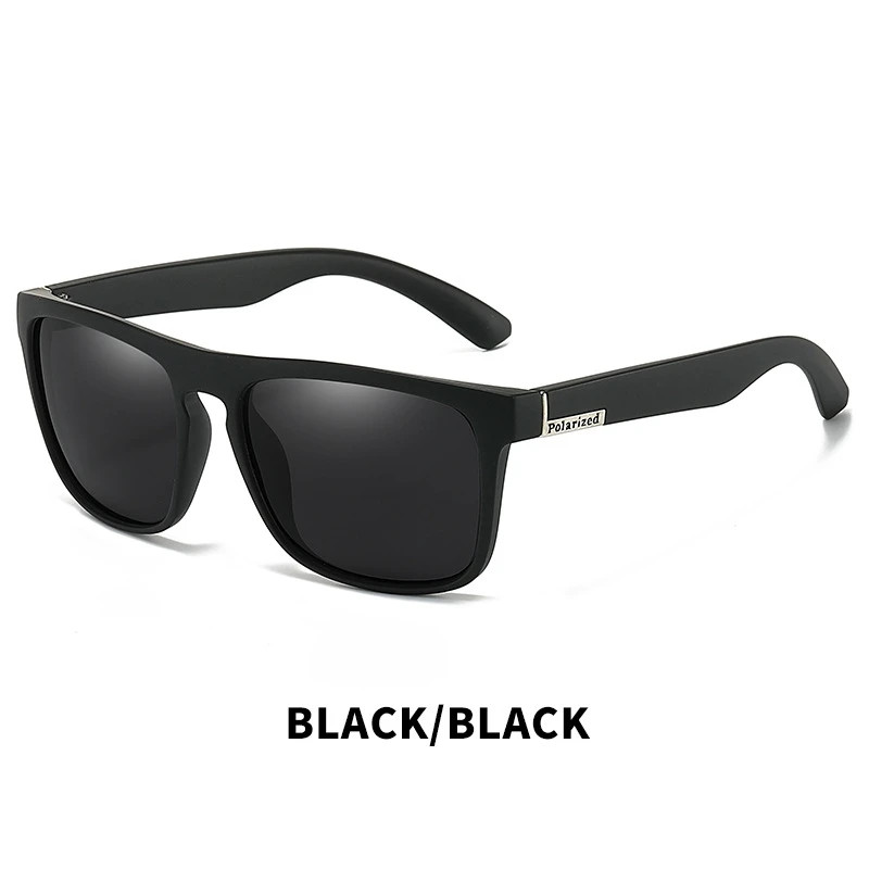 Vintage Polarized Square Sunglasses Men Women Retro Driving Fishing UV400 Luxury