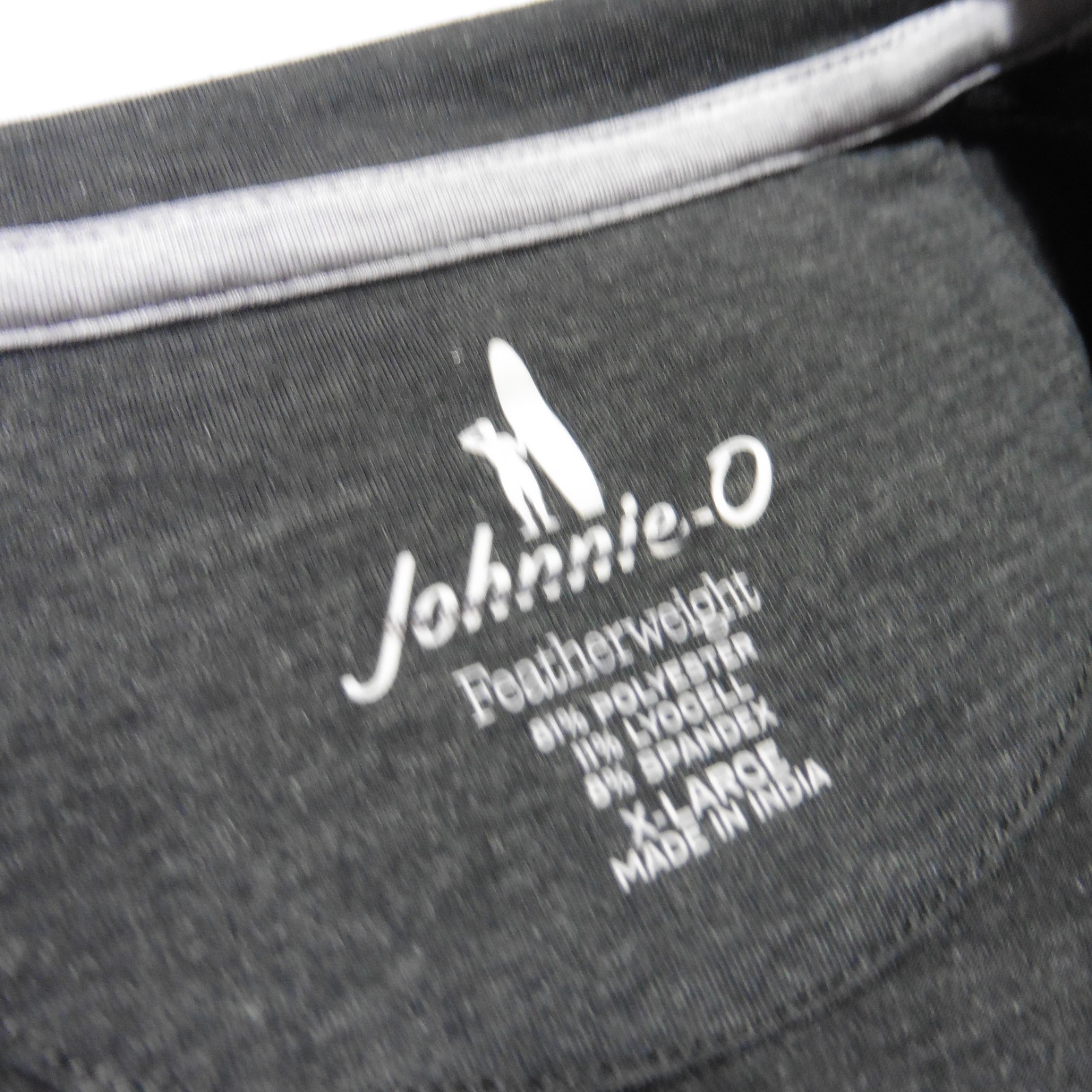 JOHNNIE O Mens XL THE COURSE T SHIRT FEATHERWEIGHT PERFORMANCE GOLF TEE