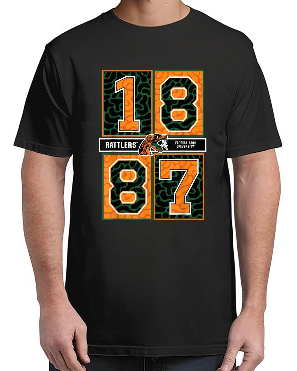 University – FAMU Rattlers Concrete Date HBCU T-Shirt For Unisex S-4XL