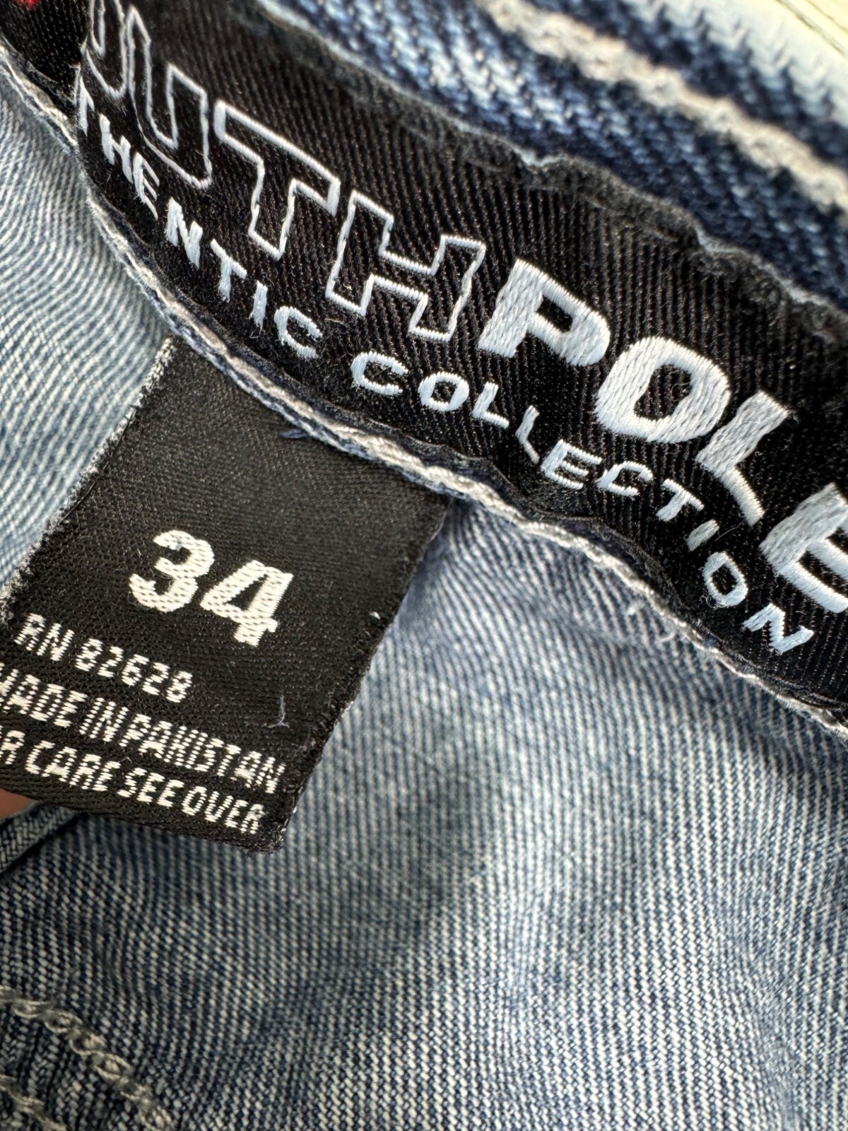 Vintage Southpole Men Jeans 34X32 Baggy Y2k 90s Skater Grunge Hip Hop JNCO Style