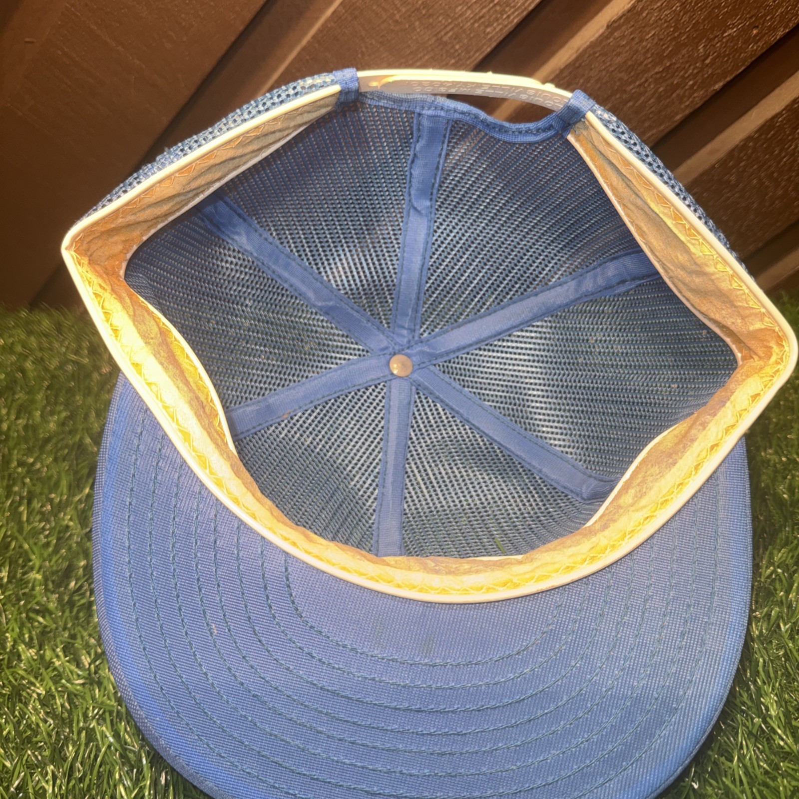VTG 70-80’s Cornwall Quality Tools All Mesh Patched SnapBack By Louisville MFG