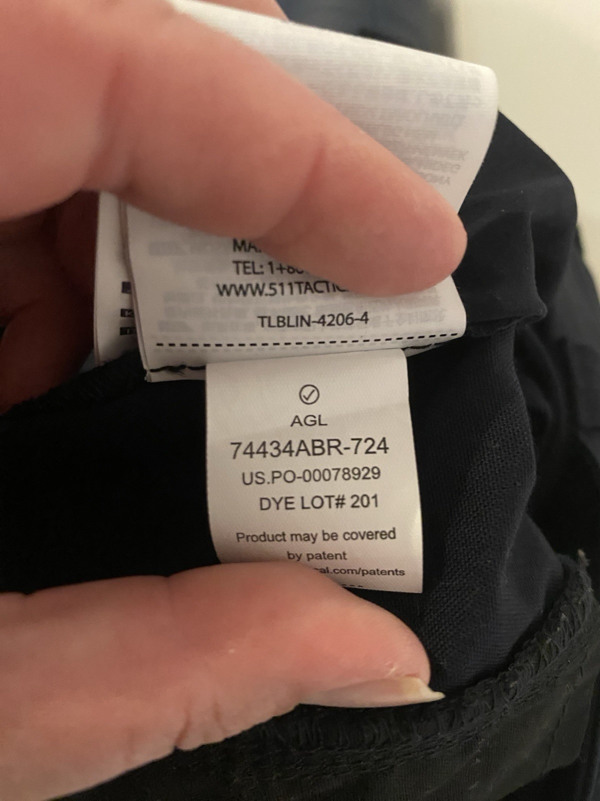 511 Tactical Apex Pants Regular Men’s Dark Navy 34 x 32 New with Tags 74434