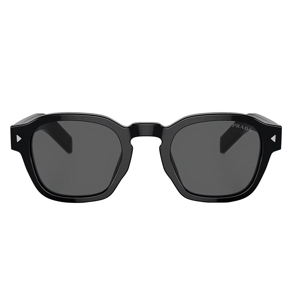 PRADA PR A16S 16K731 Black Frame Grey Lens Unisex Sunglasses New 52mm
