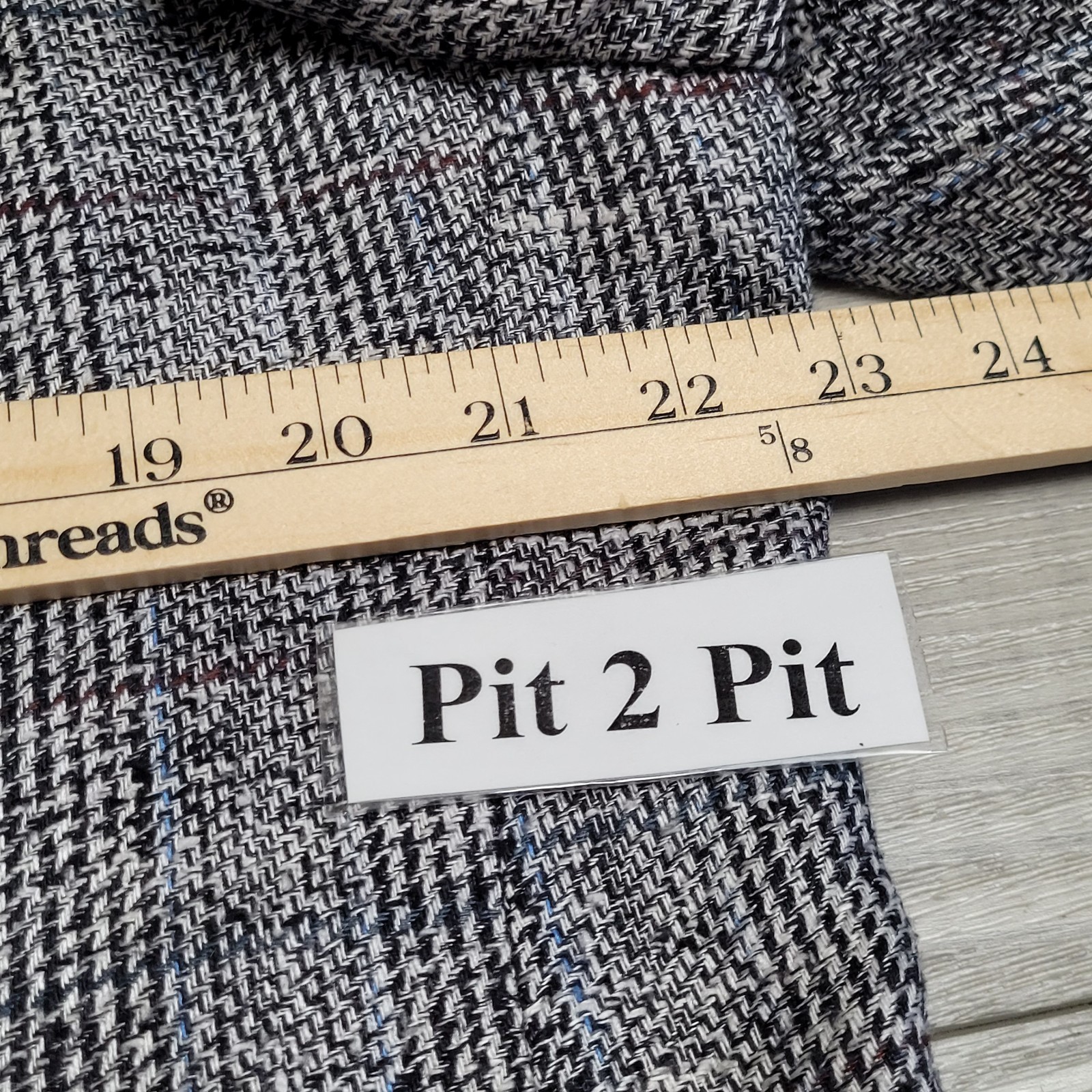 Vintage Ermenegildo Zegna Blazer Mens 46 100% Silk Sport Coat Glen Plaid 1988
