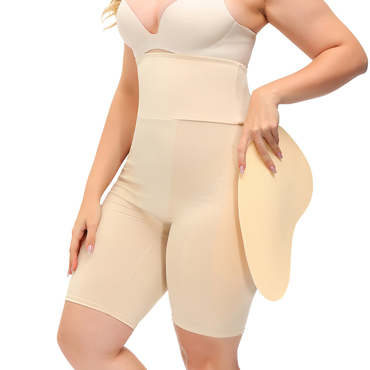 Crossdresser Hip Enhancer Padded Underwear With A Little Fake Ass Shorts Shaper
