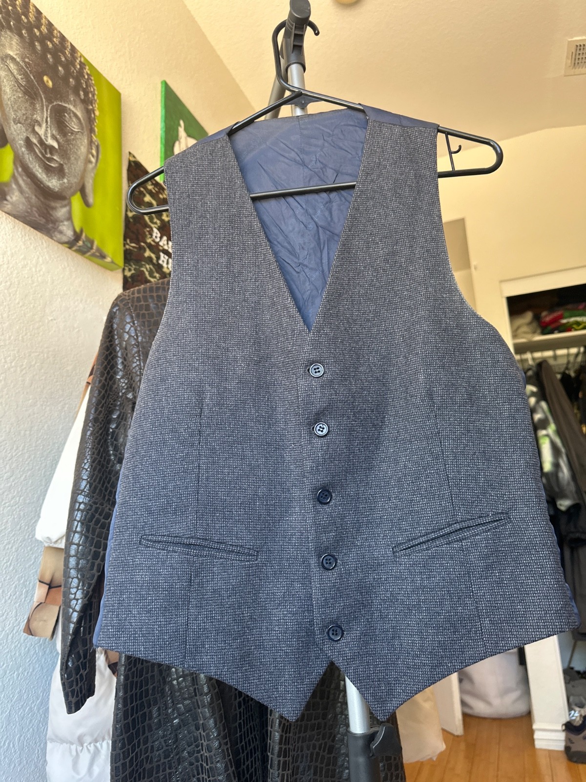 YSL vintage small mens vest