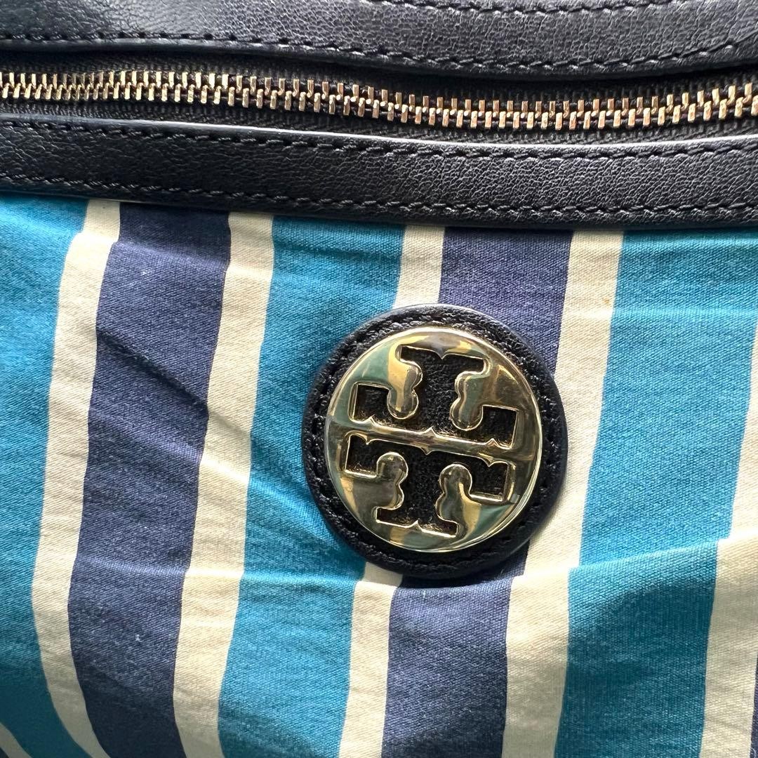 Tory Burch Ella Handbag Tote Bag Nylon