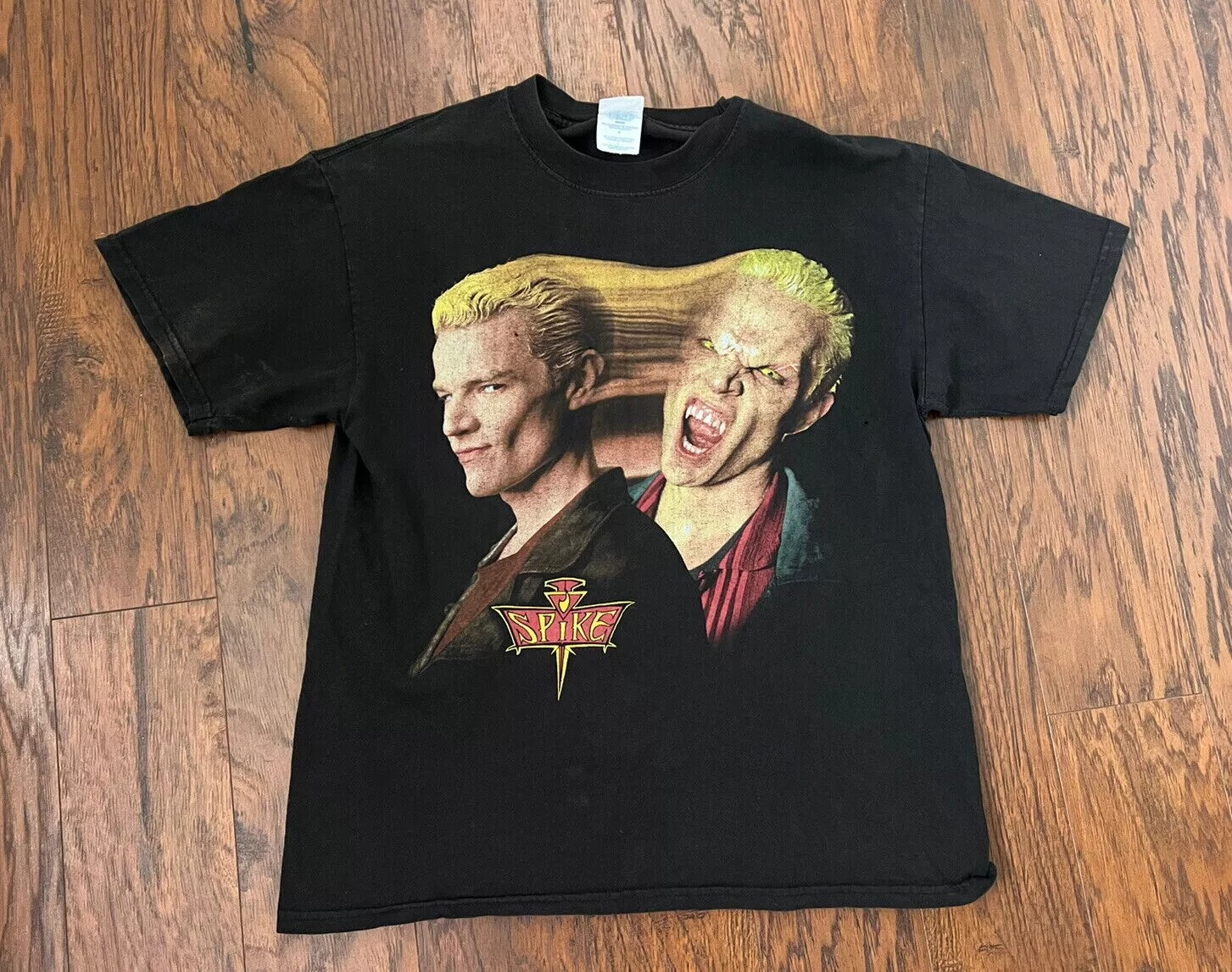 Buffy The Vampire Slayer Spike Movie Horror Retro Black Unisex Tshirt Reprint