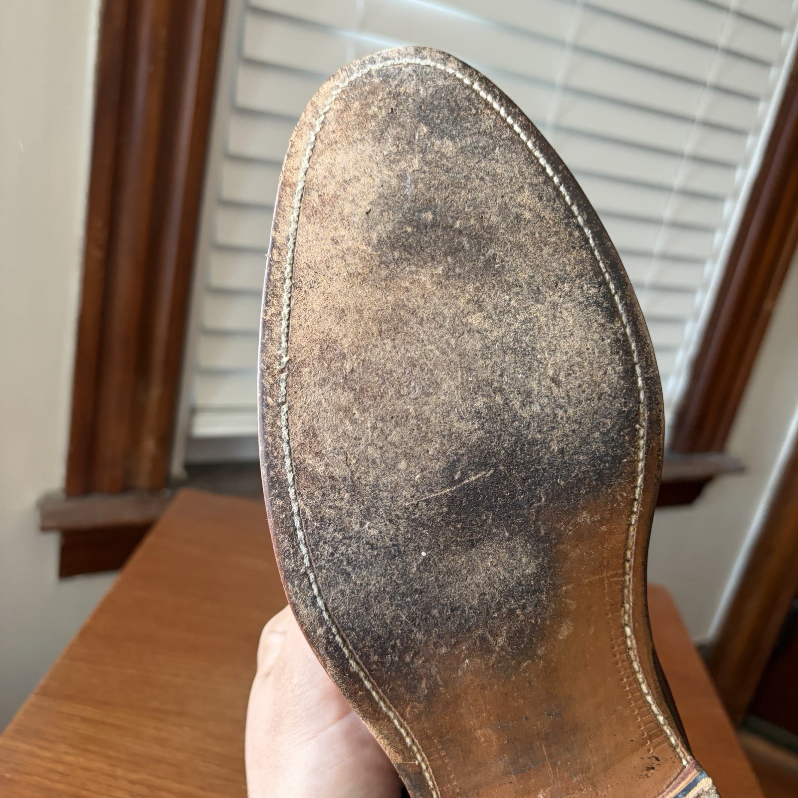 RARE | ALDEN 11.5D WHISKEY SHELL CORDOVAN FULL STRAP PENNY LOAFERS SHOES 11.5 D