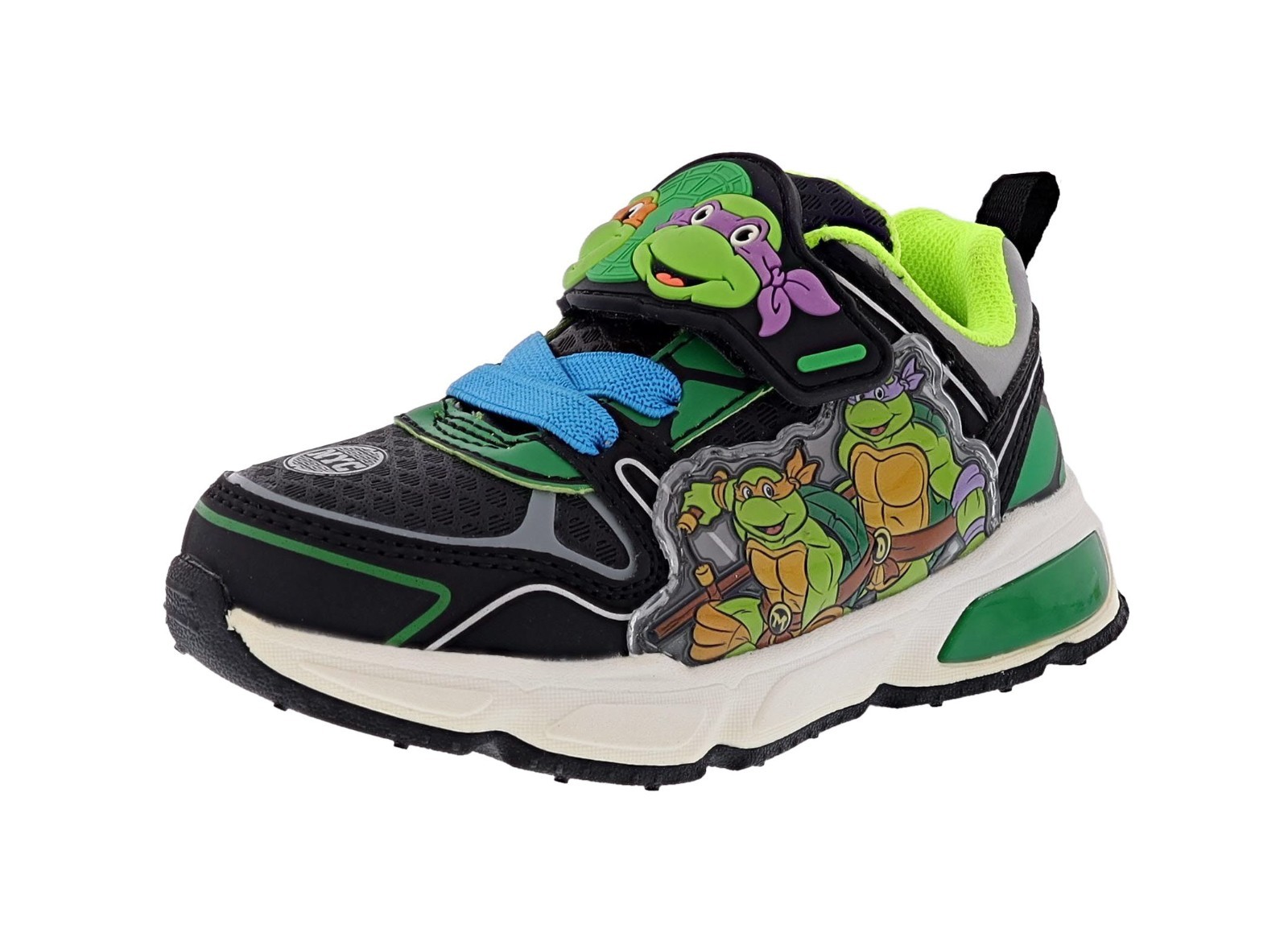 TEENAGE MUTANT NINJA TURTLES TODDLER BOYS LIGHTED ATHLETIC SNEAKER