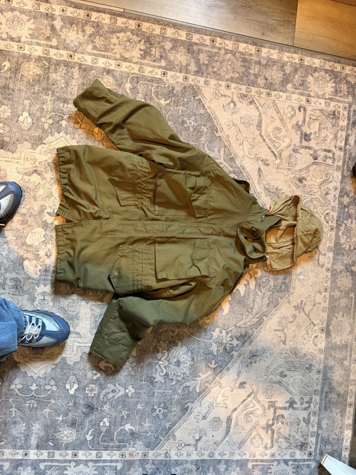 M-65 Field Jacket Men S/M Olive VTG OG Military Vietnam Era Cold Weather US Army