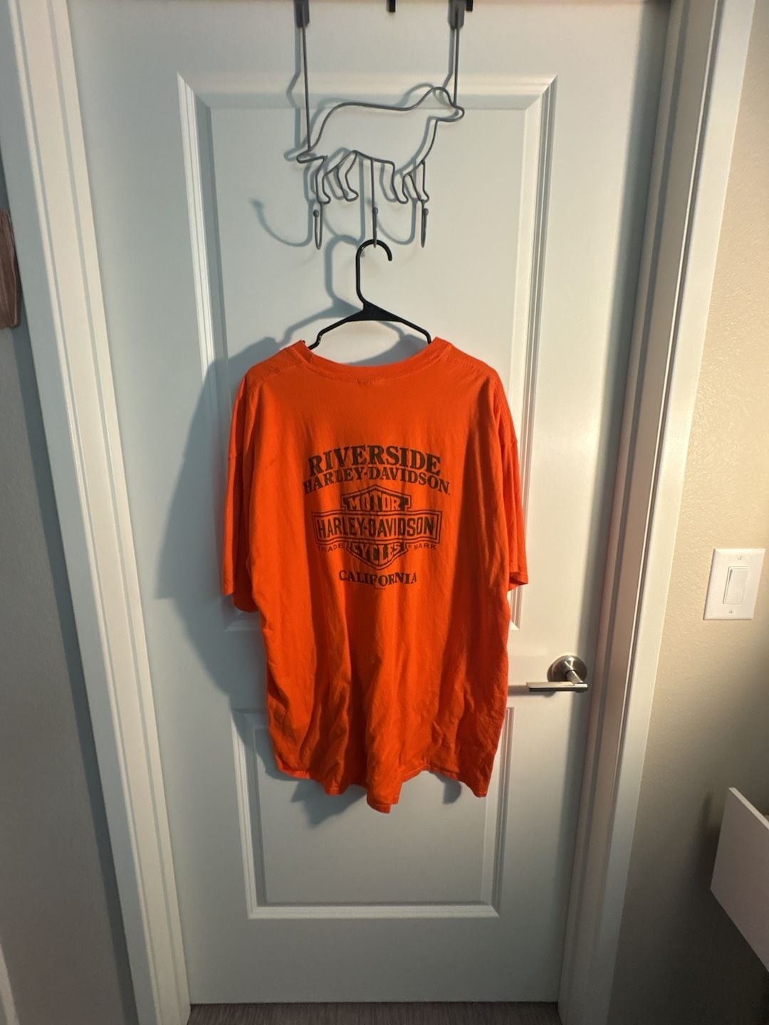 2014 Harley-Davidson Riverside California Orange T-Shirt 2XL