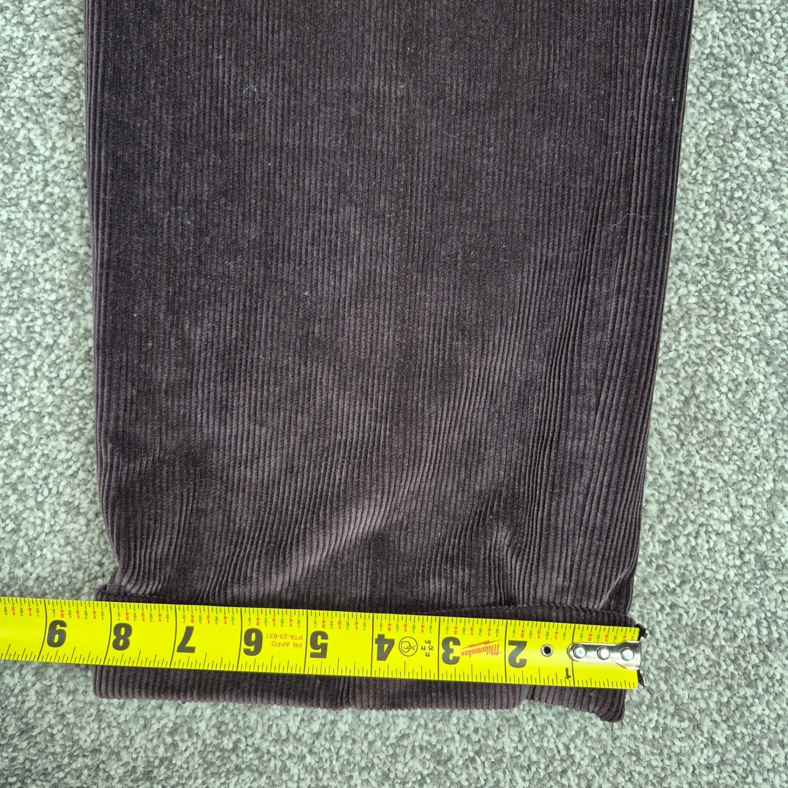 Vintage Bernard Zins Corduroy Pants Mens 31×30 Pleated Cuffed Made in France
