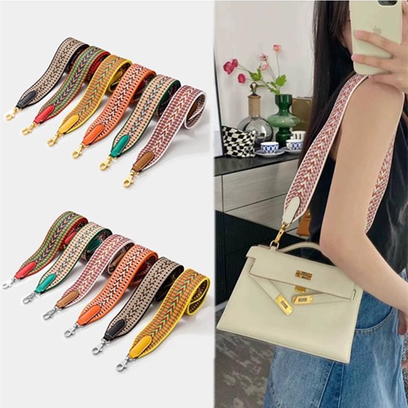 Wide Shoulder Strap Replacement for Hermes Kelly Bag Trendy Woven Bag Strap